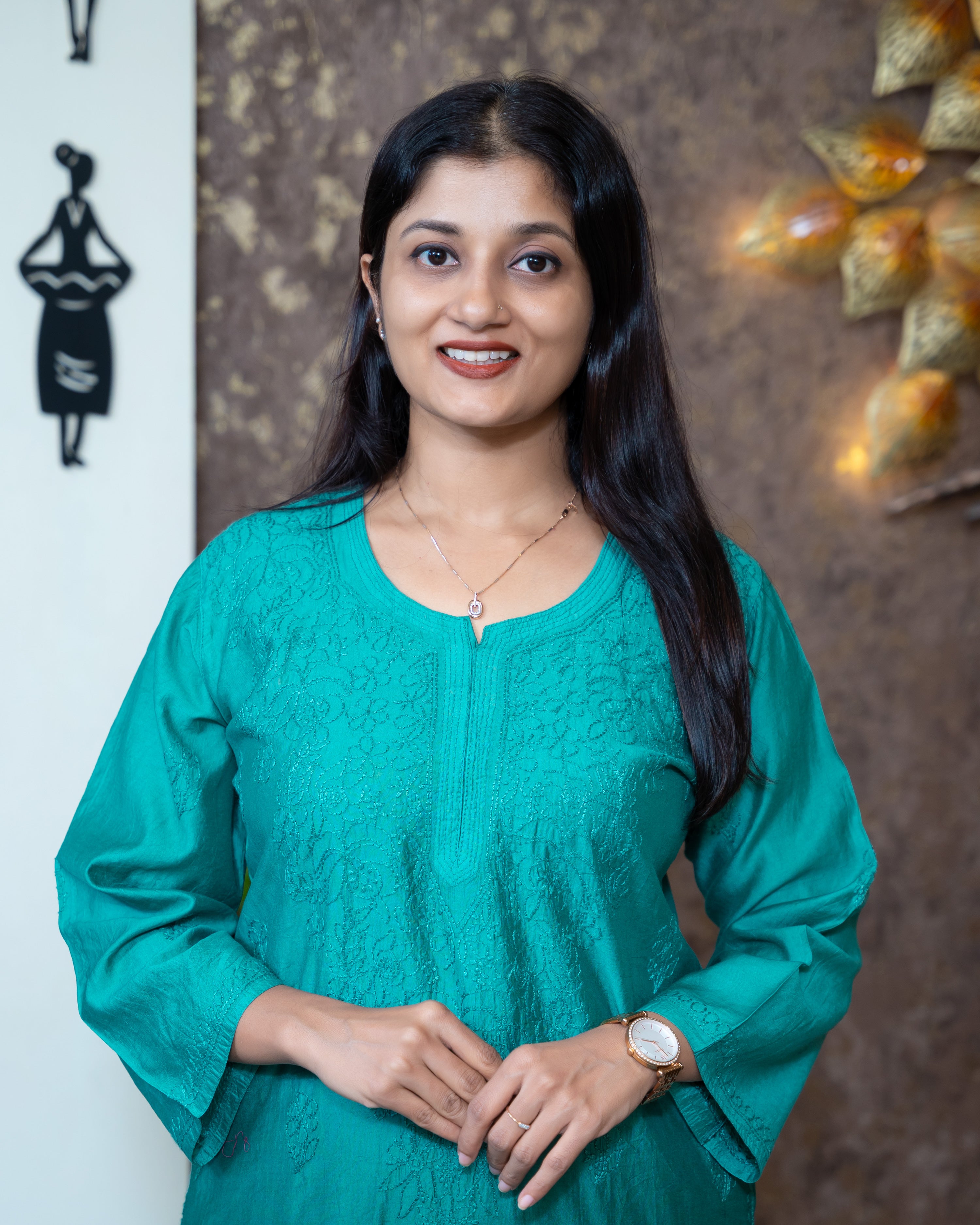 Load image into Gallery viewer, Semi Silk Co-Ord Set-8344
