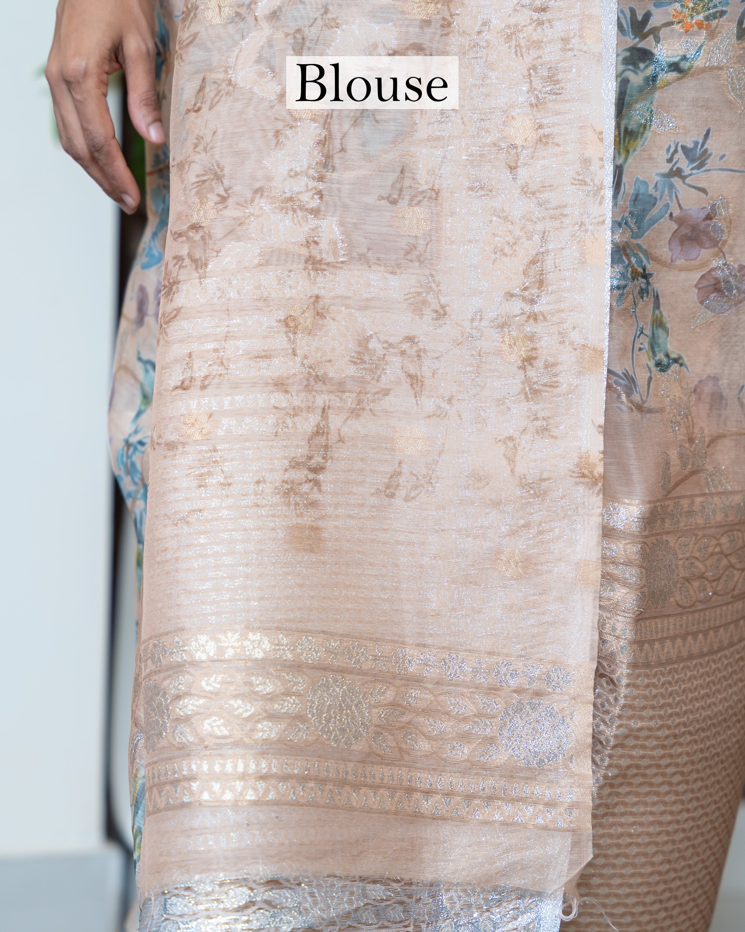 Load image into Gallery viewer, Chanderi Silk Saree-2530

