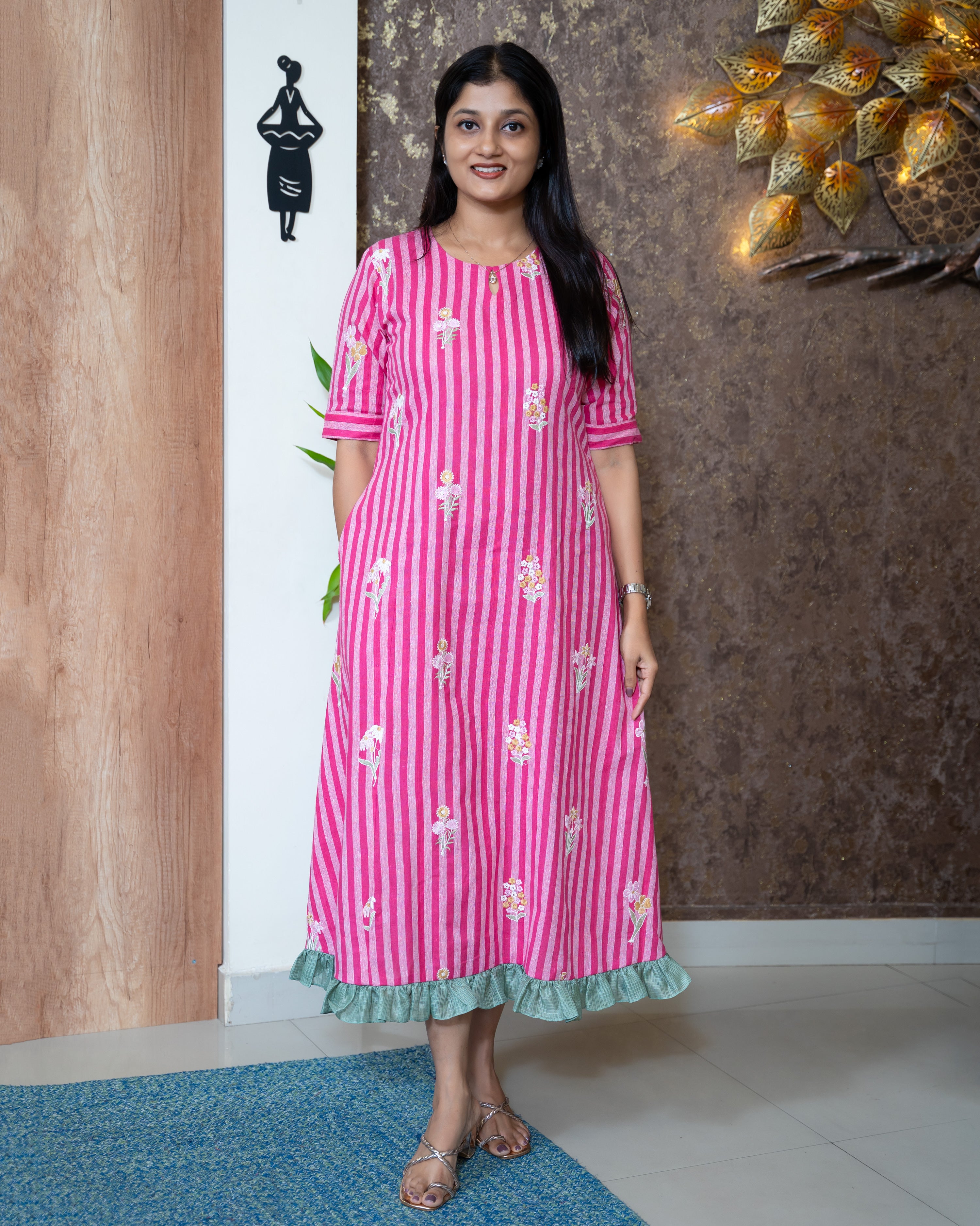 Load image into Gallery viewer, Cotton Designer Wear(Pre-Order)-1147
