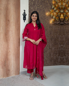Mul Chanderi Suit-4225