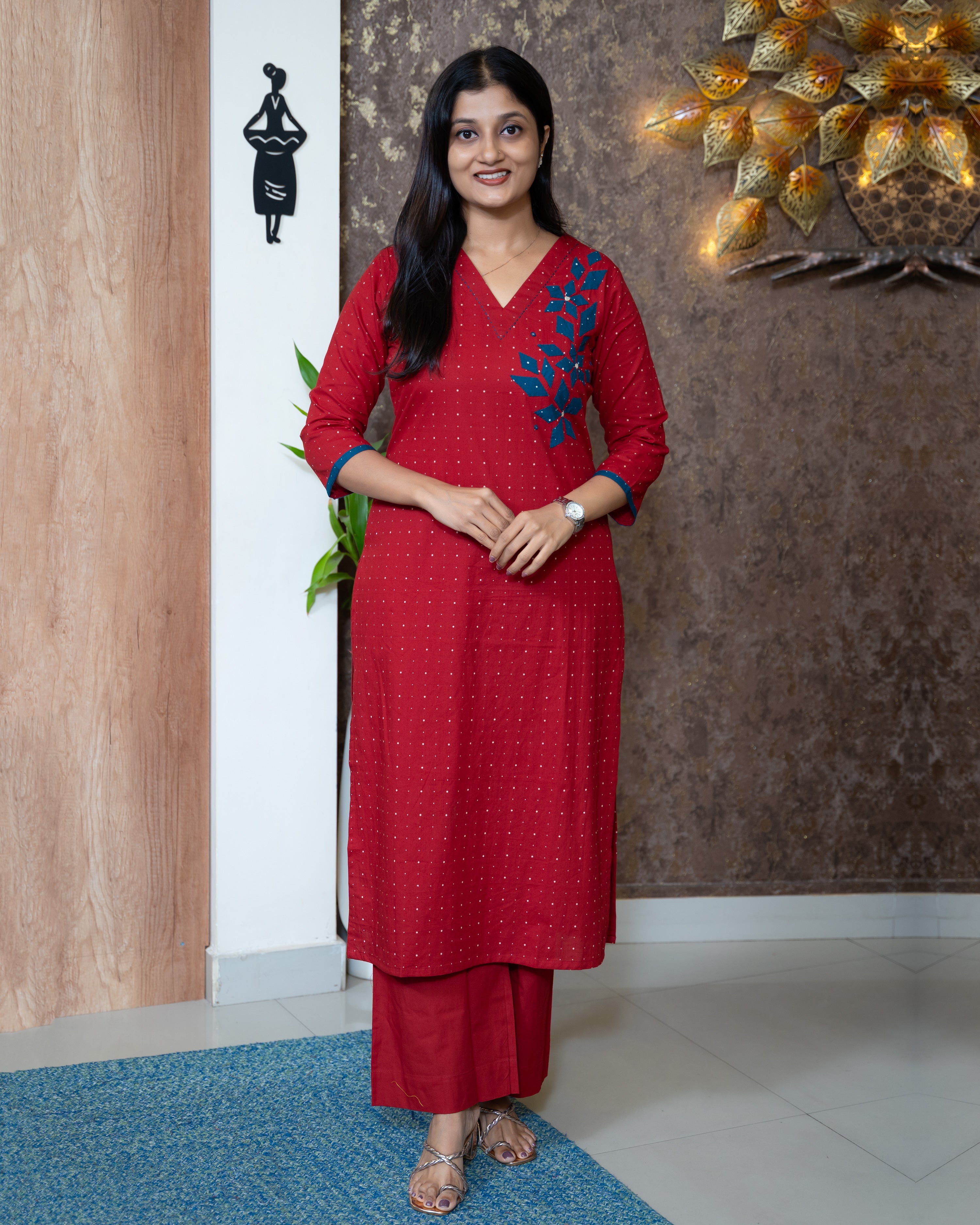 Load image into Gallery viewer, Cotton Co-Ord Set-8761
