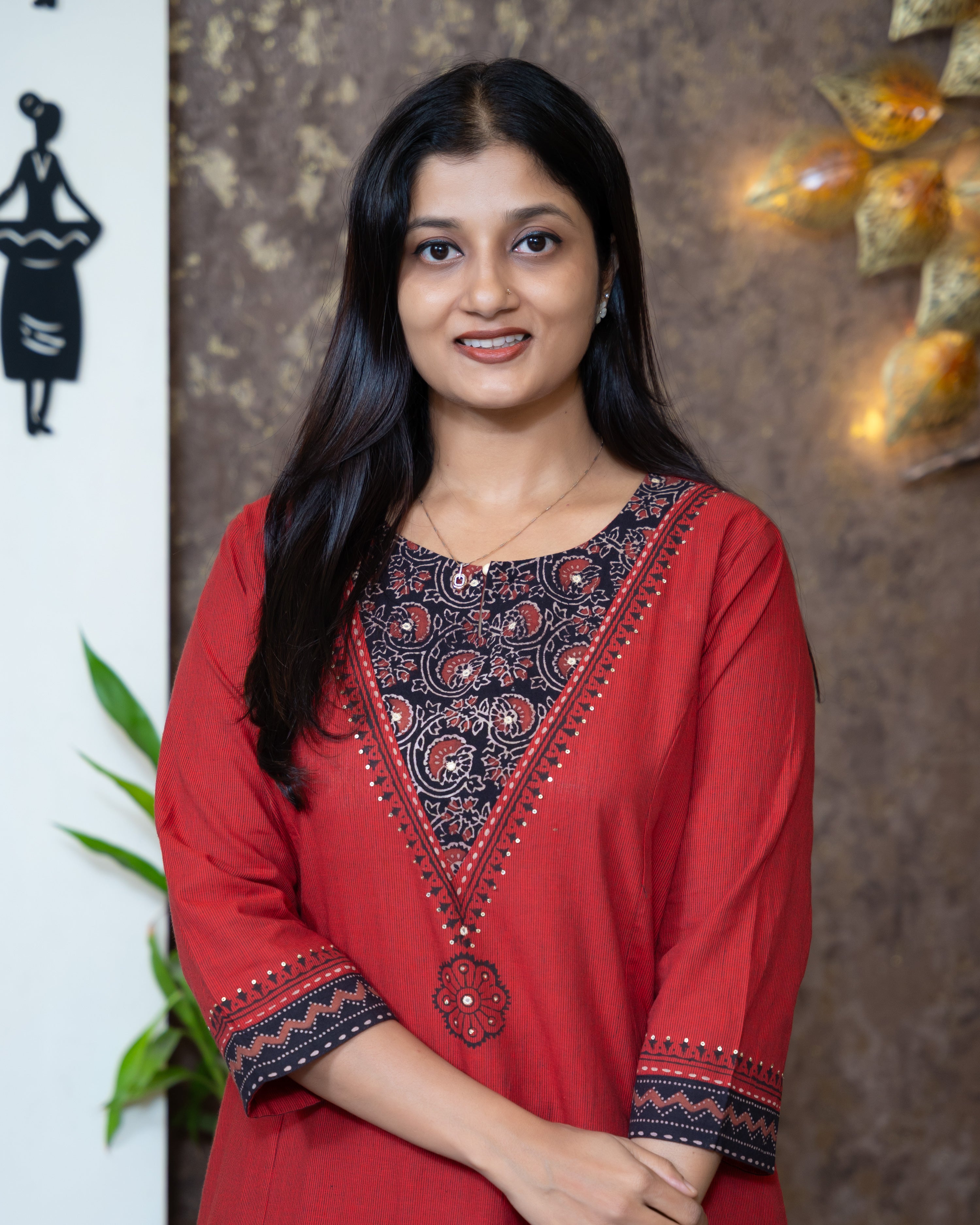 Load image into Gallery viewer, Cotton Kurti-8760
