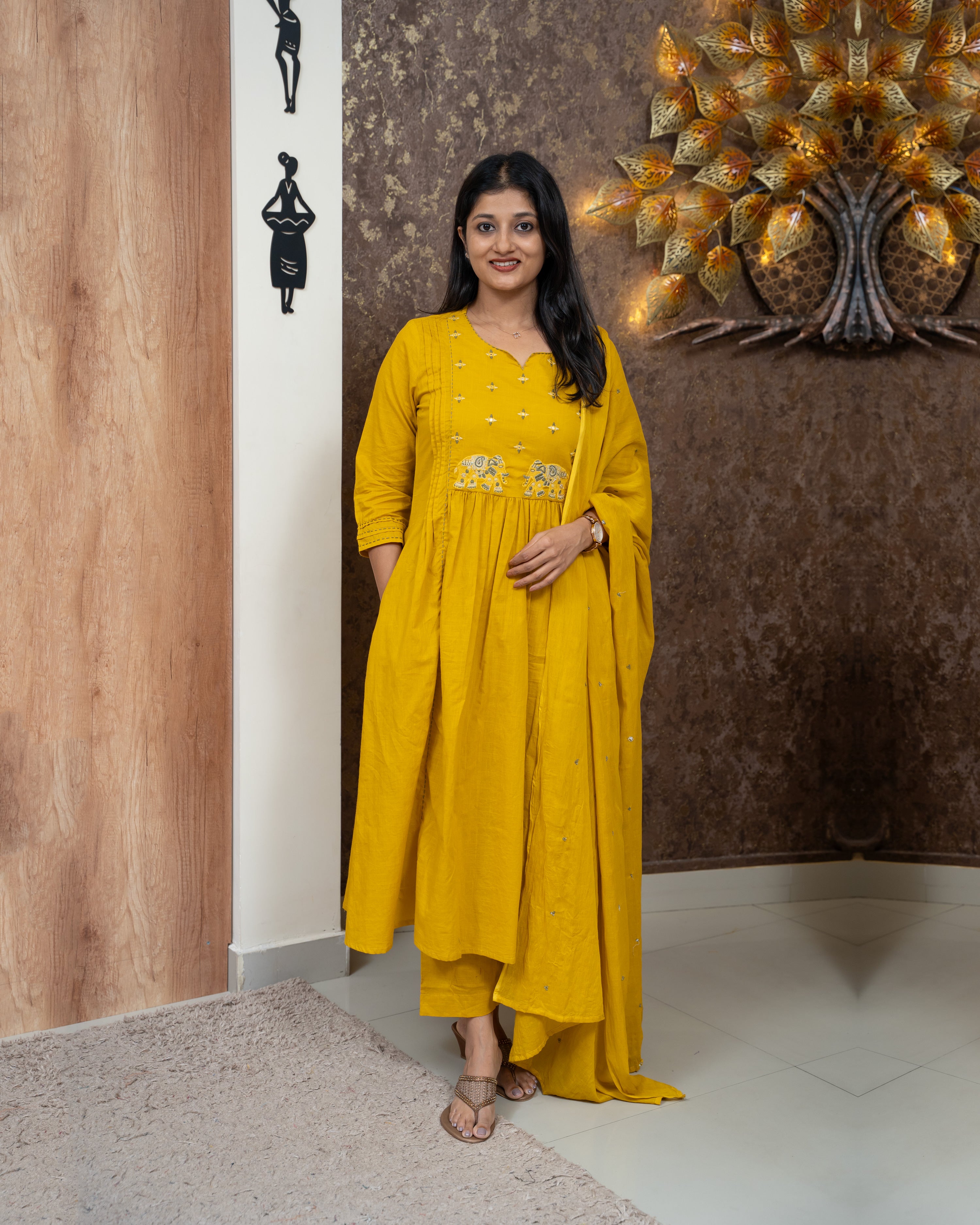 Load image into Gallery viewer, Pure Cotton Suit-4224
