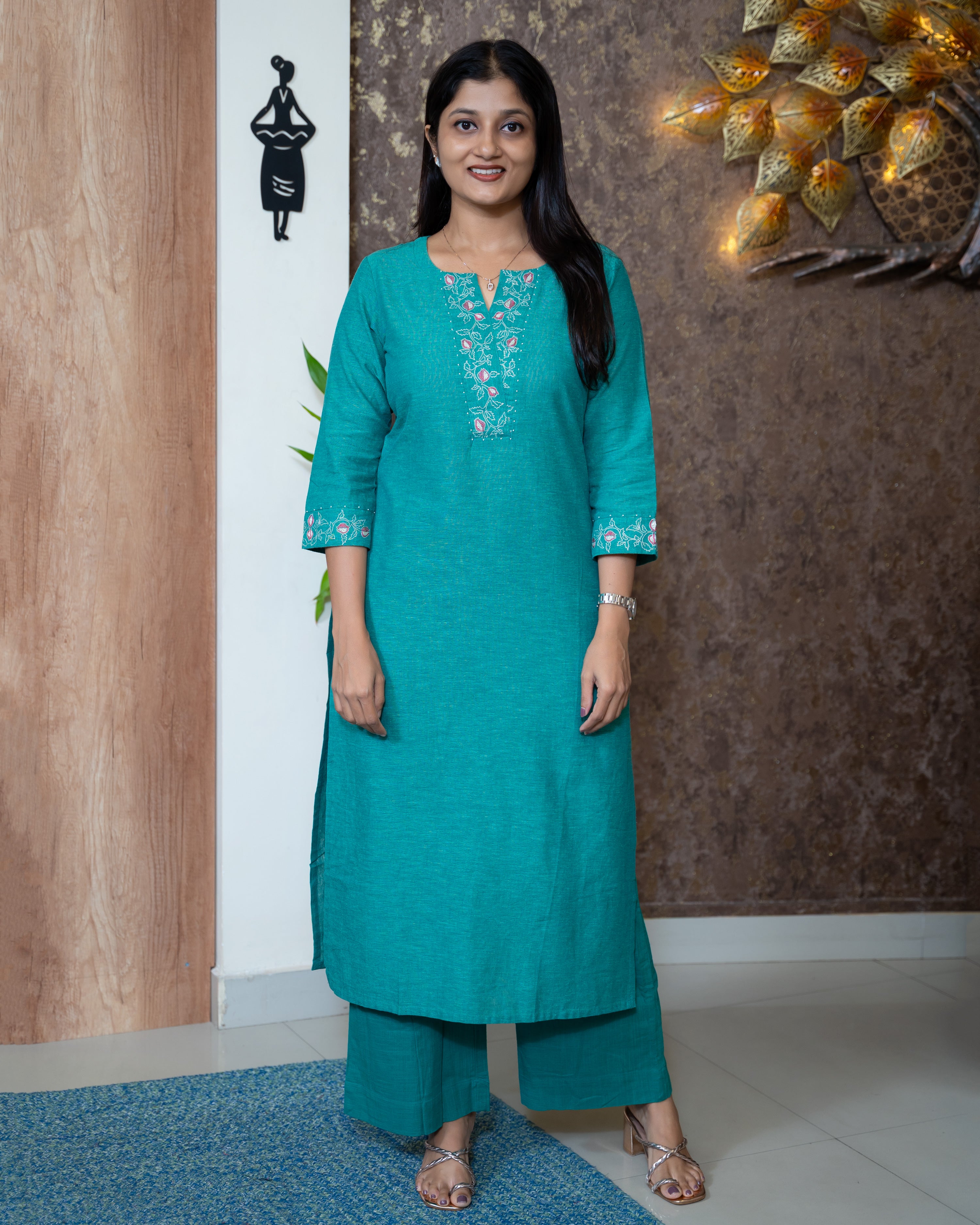Load image into Gallery viewer, Cotton Kurti-8756
