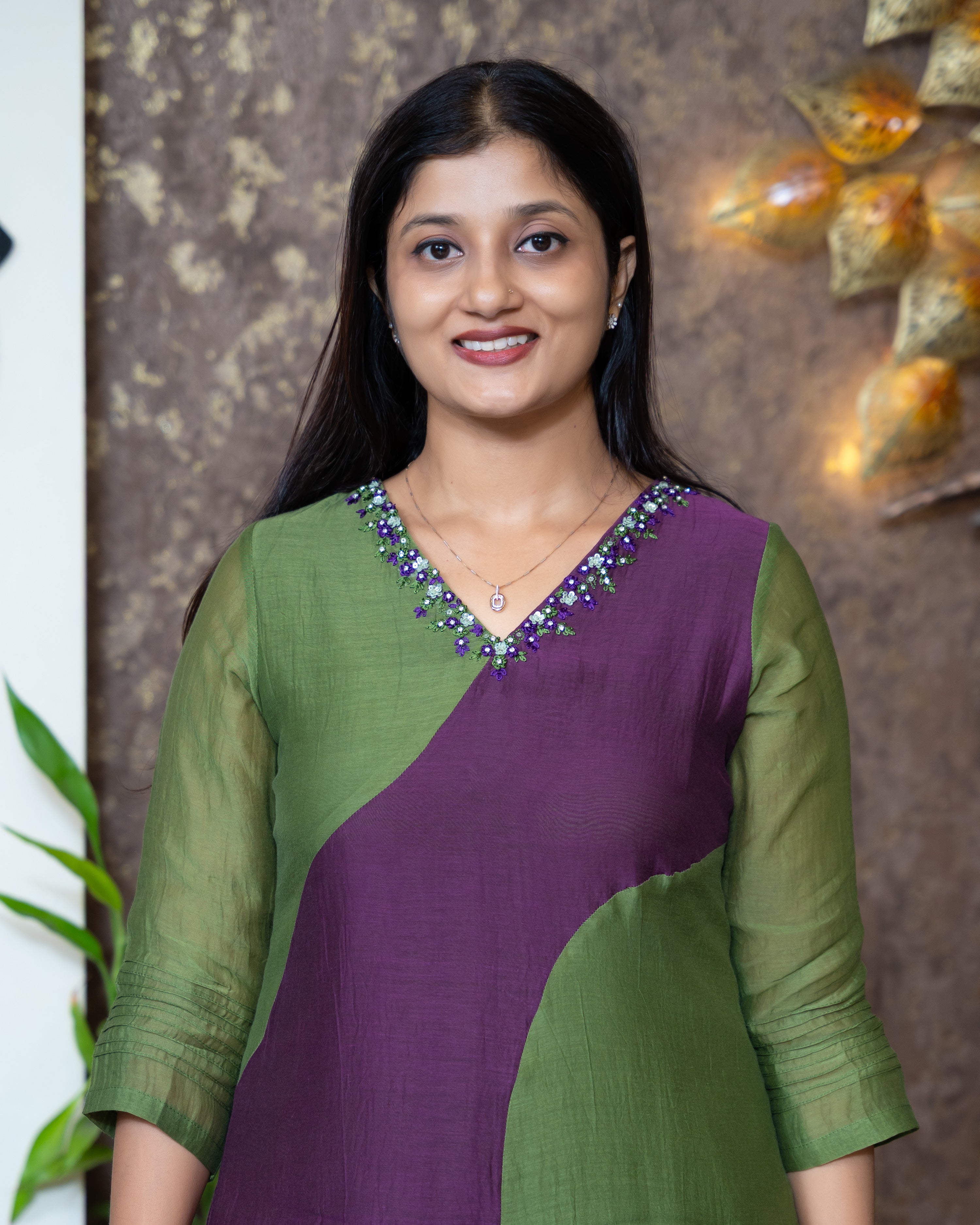 Load image into Gallery viewer, Mul Chanderi Designer Wear(Pre-Order)-1165
