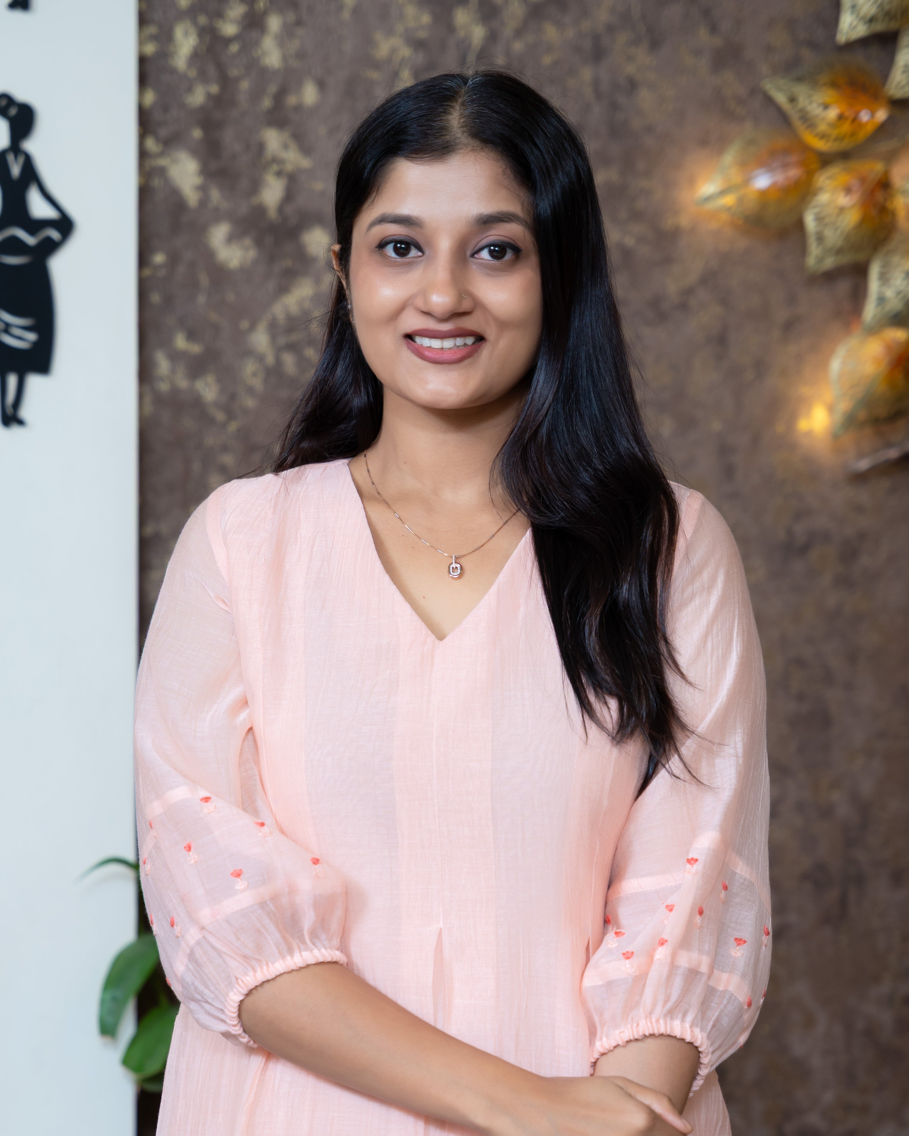 Load image into Gallery viewer, Mul Chanderi Kurti(Pre-Order)-1091
