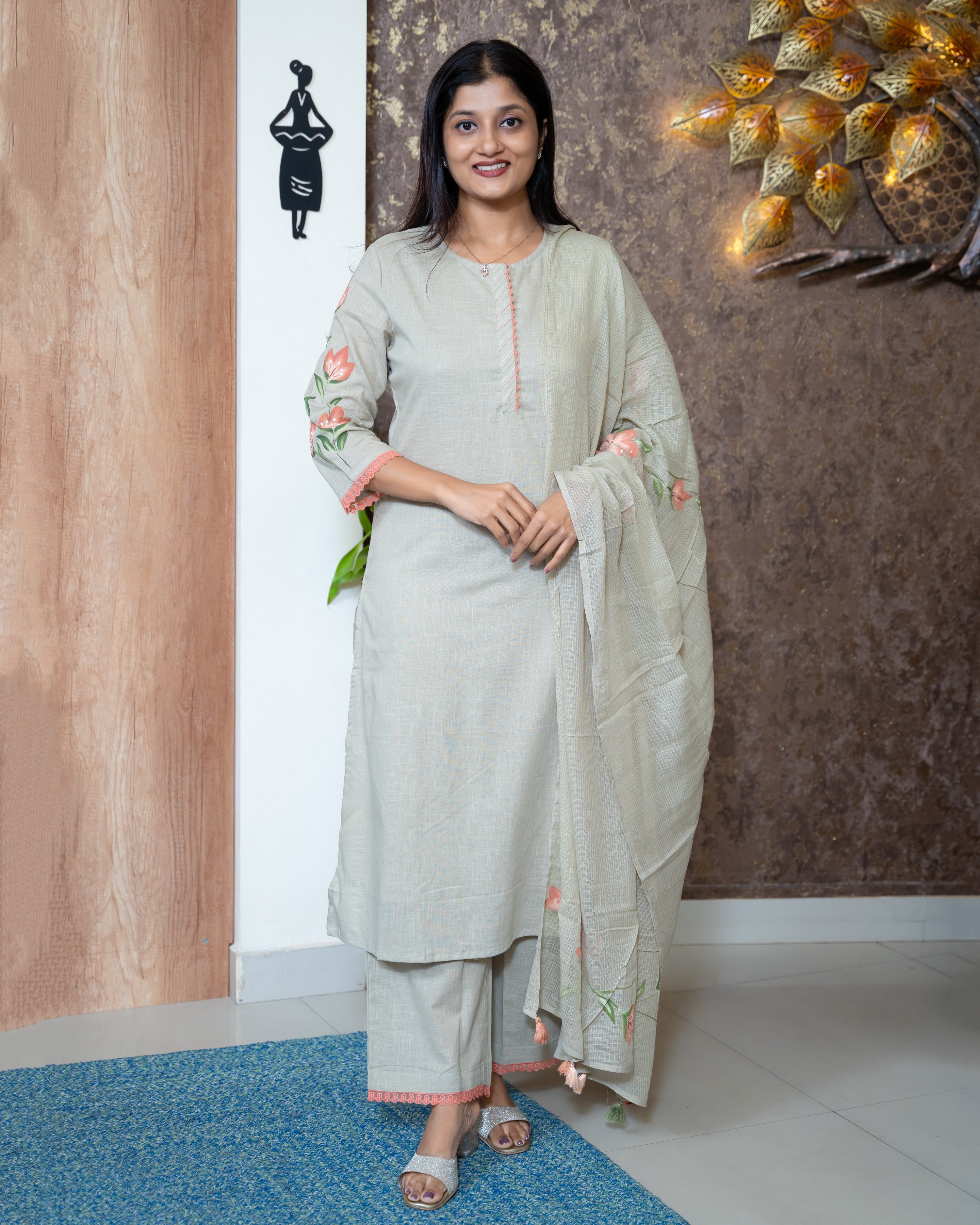 Load image into Gallery viewer, Cotton Suit-8778
