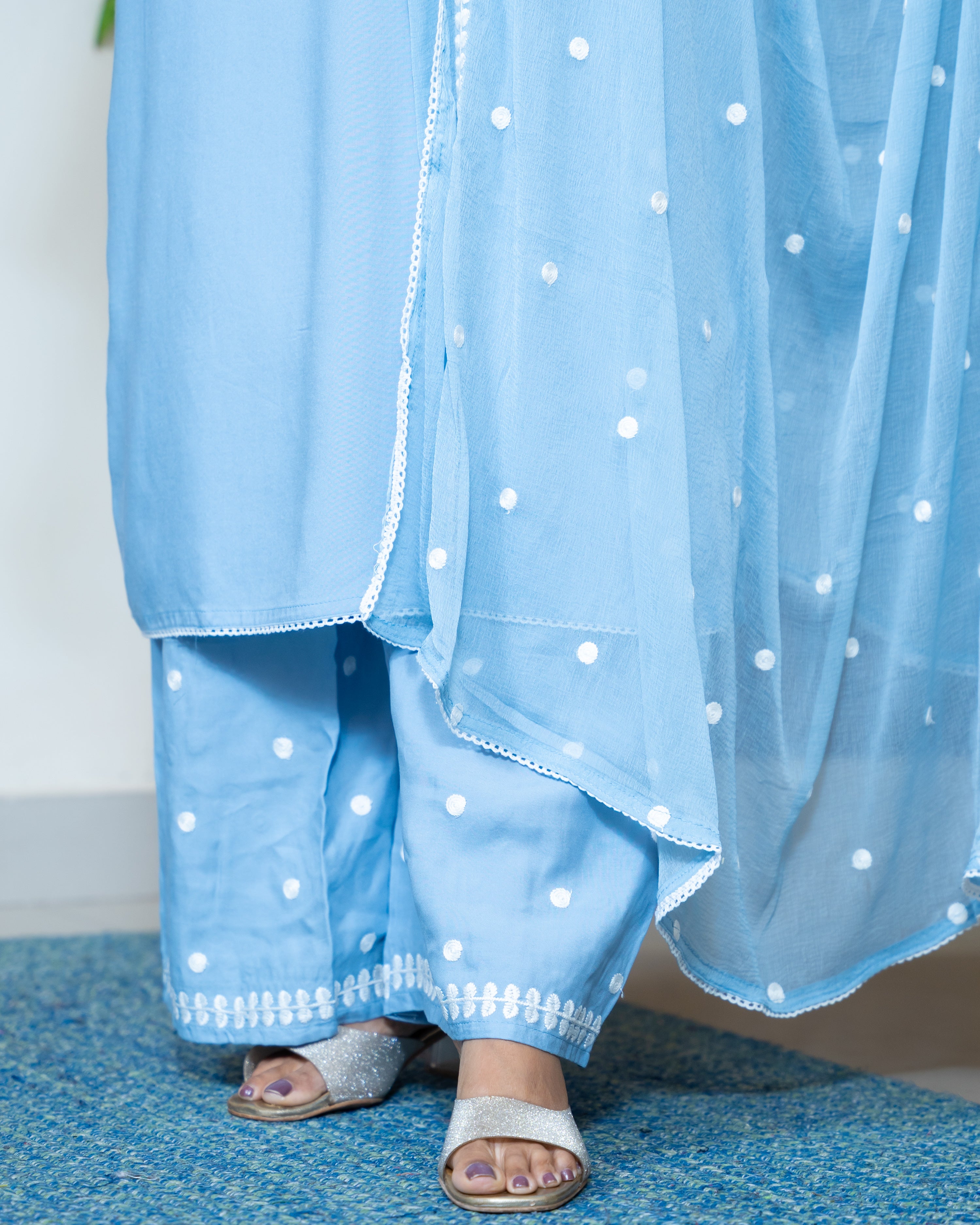 Load image into Gallery viewer, Rayon Cotton Suit-8782
