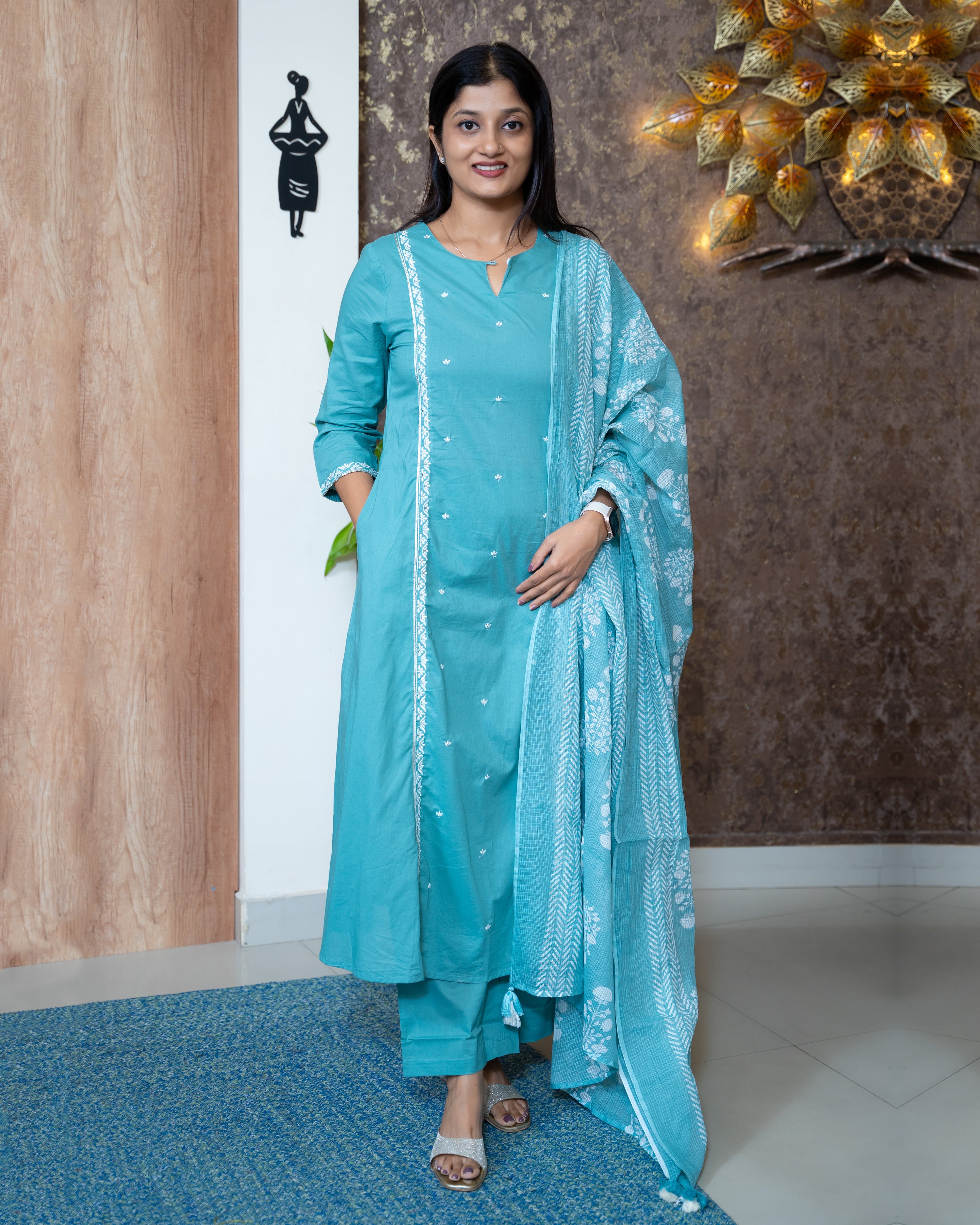 Load image into Gallery viewer, Cotton Suit-8781

