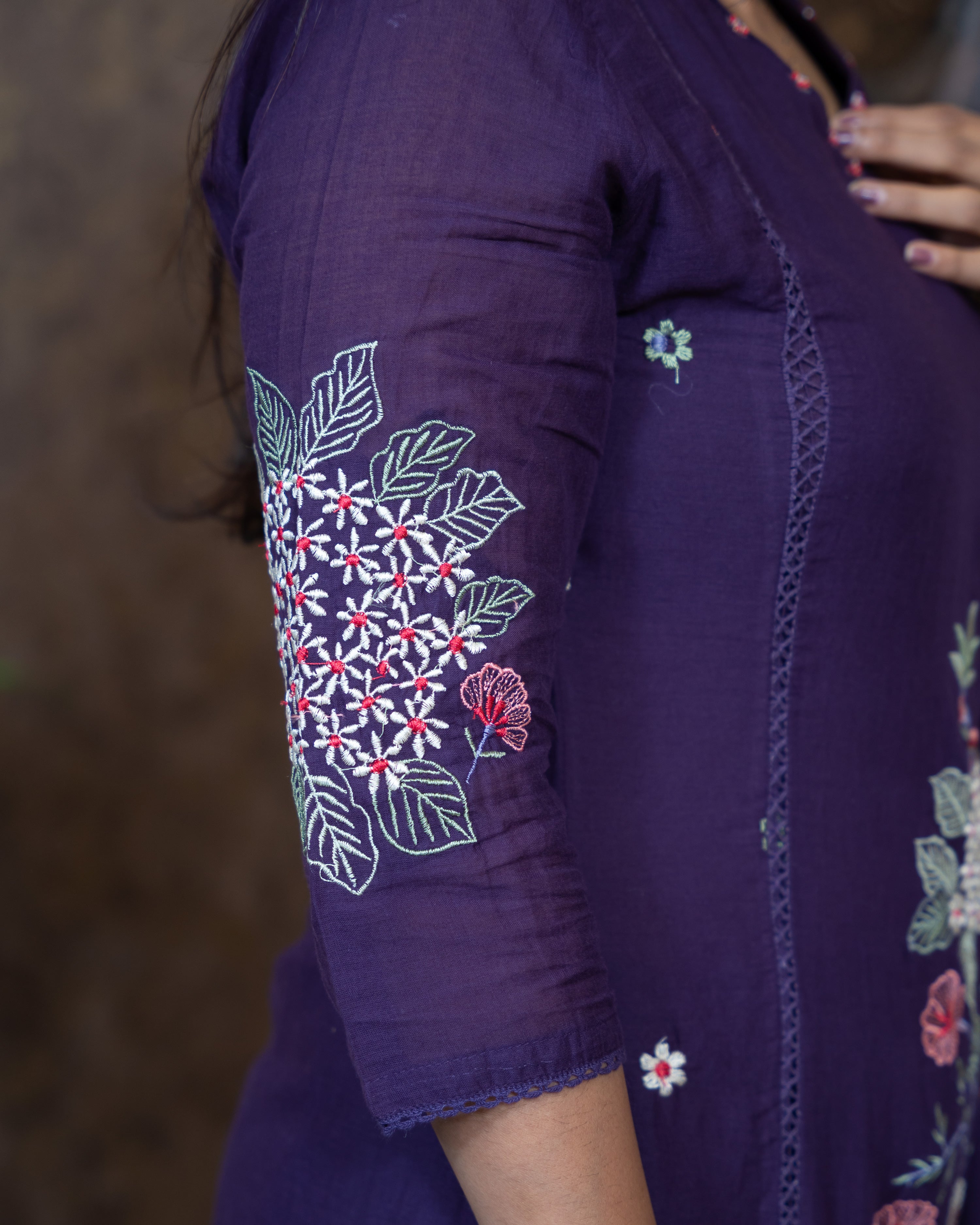 Load image into Gallery viewer, Mul Cotton Suit-8791
