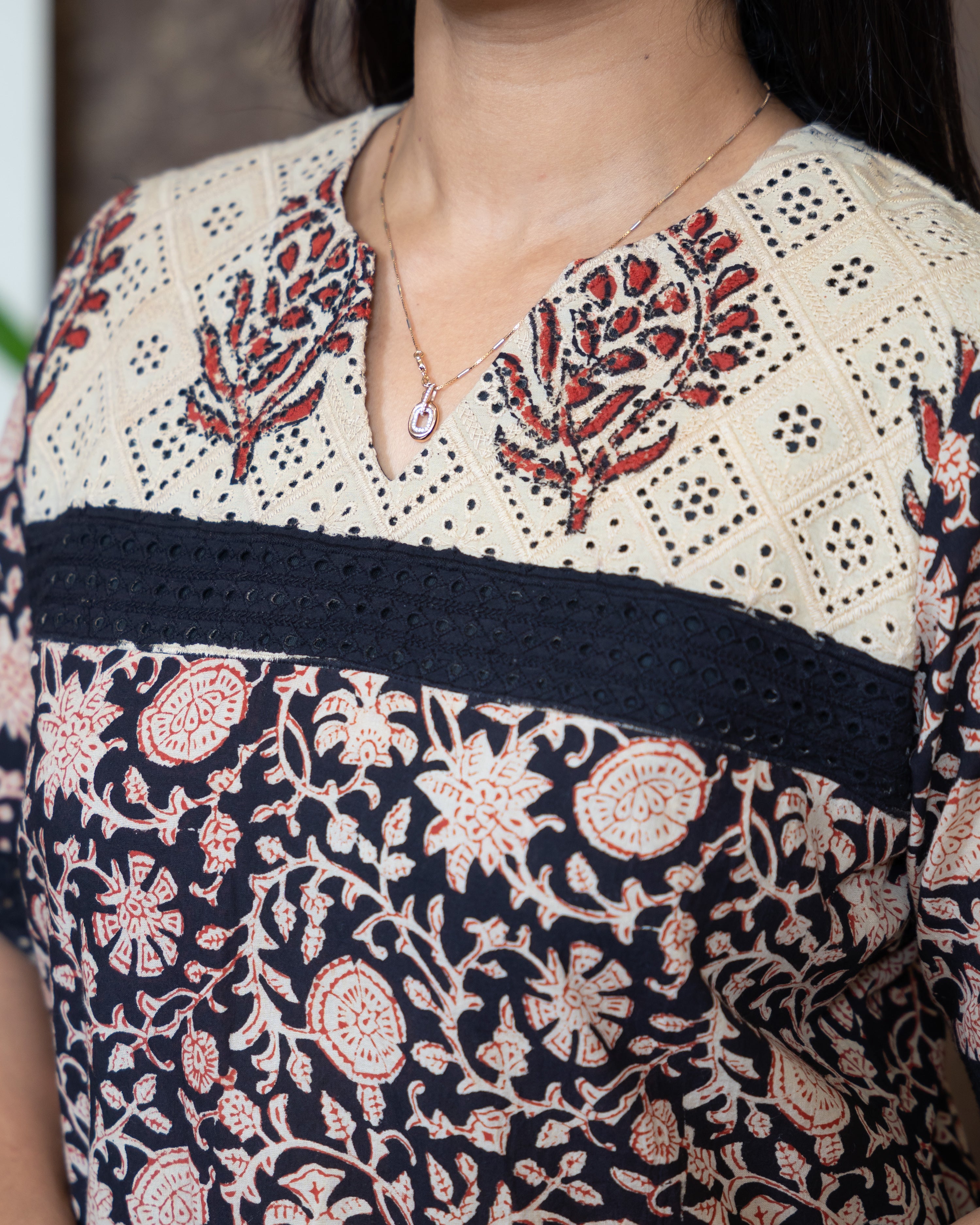Load image into Gallery viewer, Cotton Designer Kurti(Pre-Order)-1154
