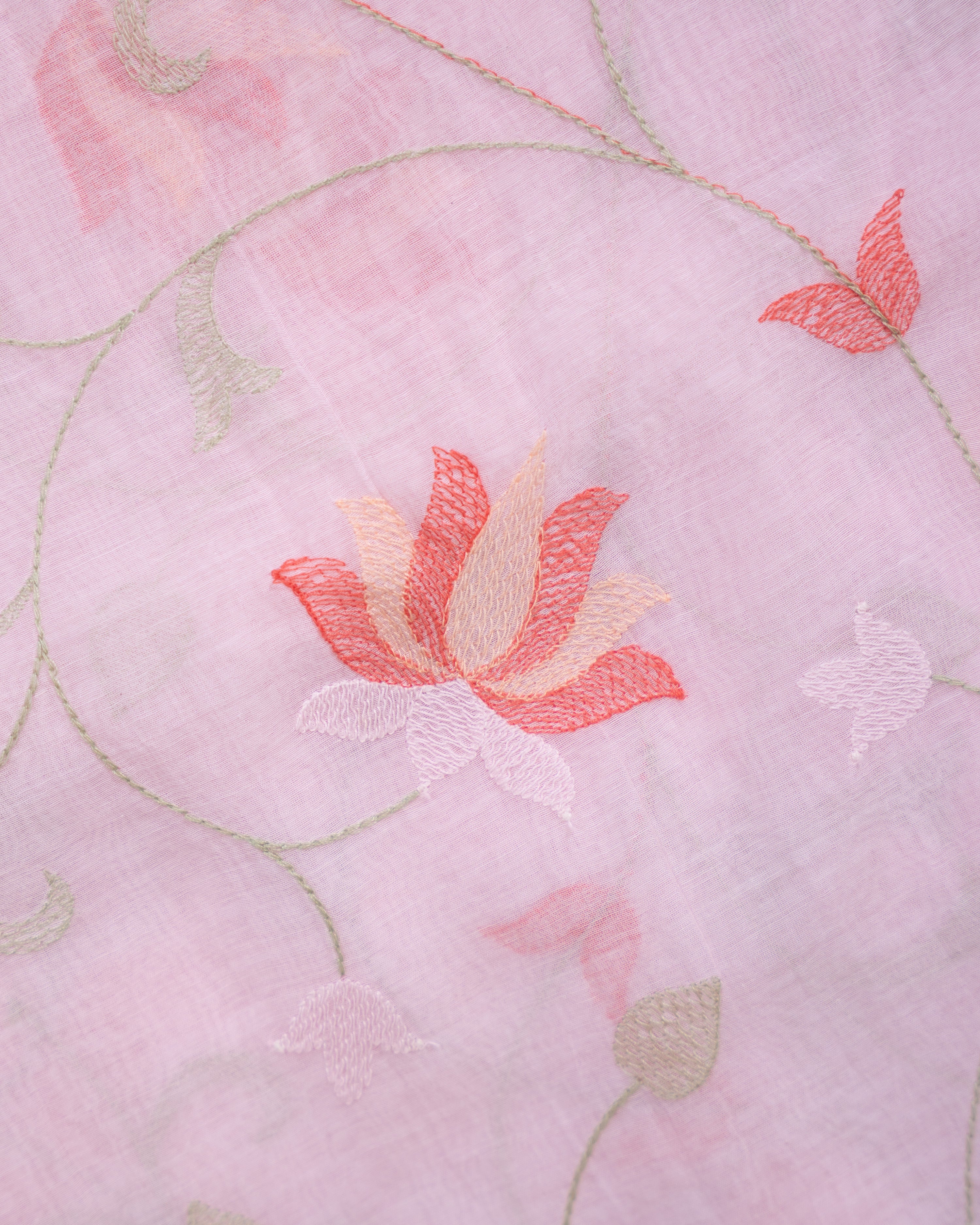 Load image into Gallery viewer, Mul Chanderi Fabric-6846
