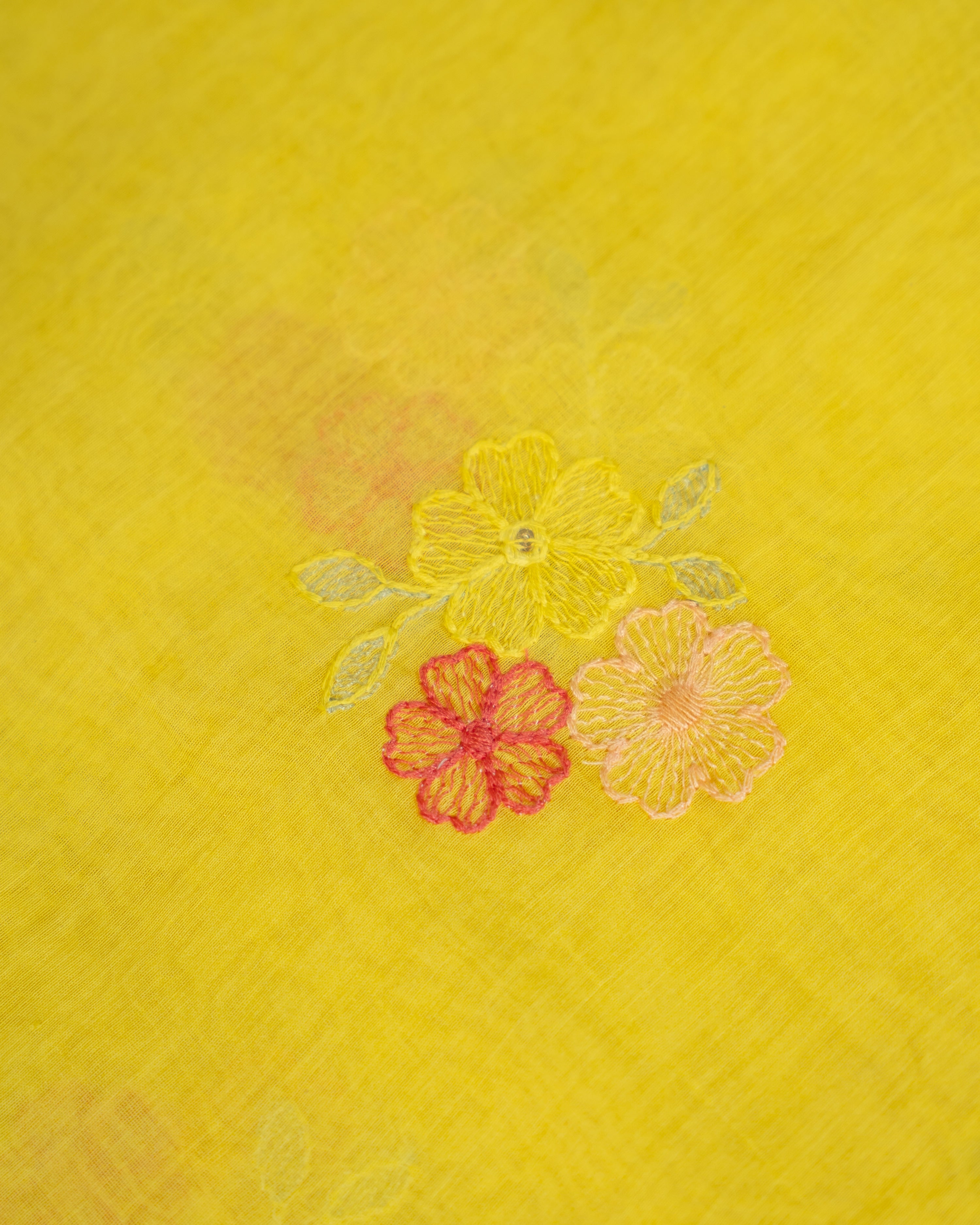 Load image into Gallery viewer, Mul Chanderi Fabric-6847

