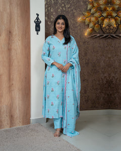 Mul Cotton Suit-4227