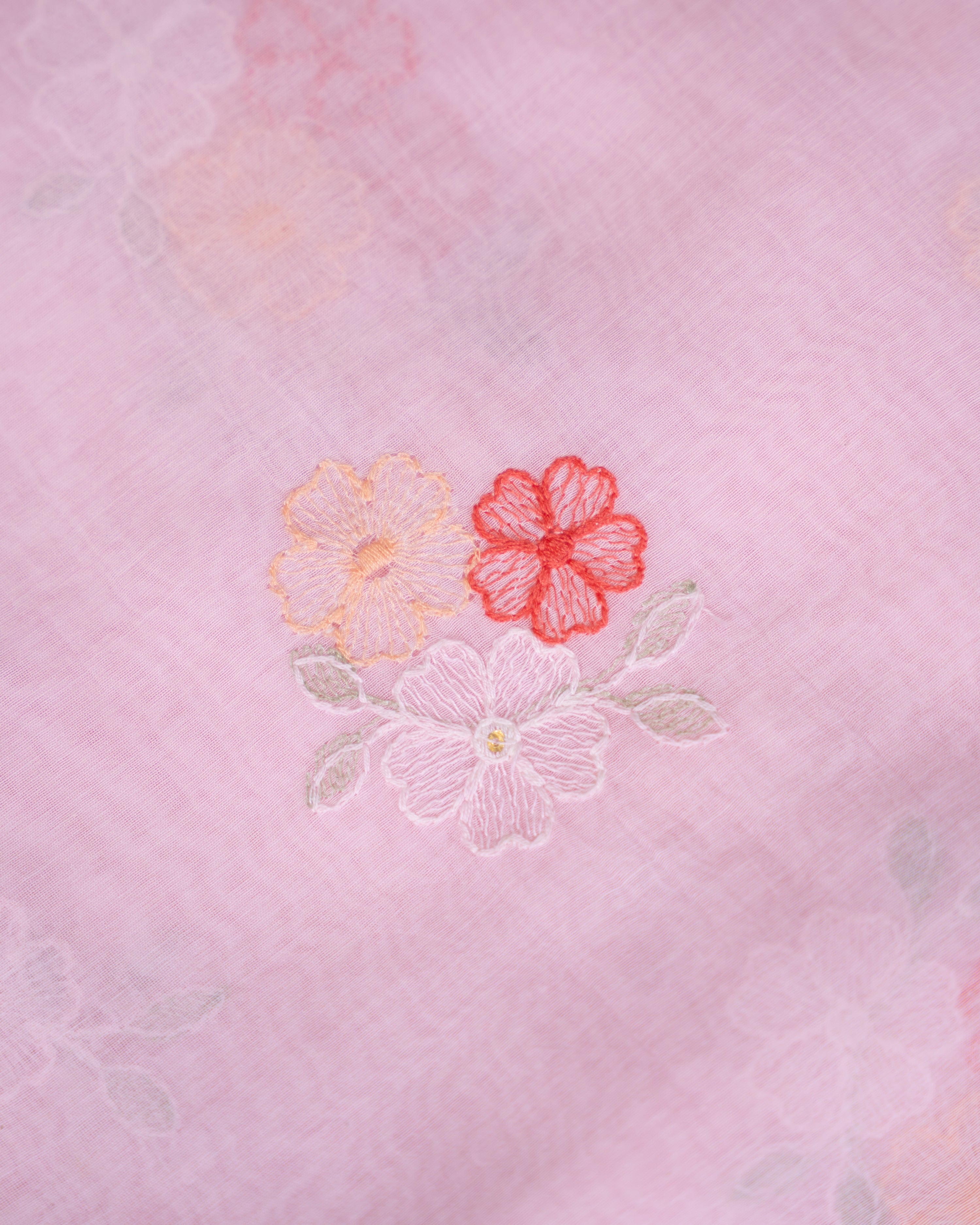 Load image into Gallery viewer, Mul Chanderi Fabric-6847
