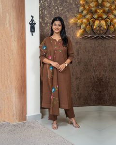 Pure Cotton Suit-4240