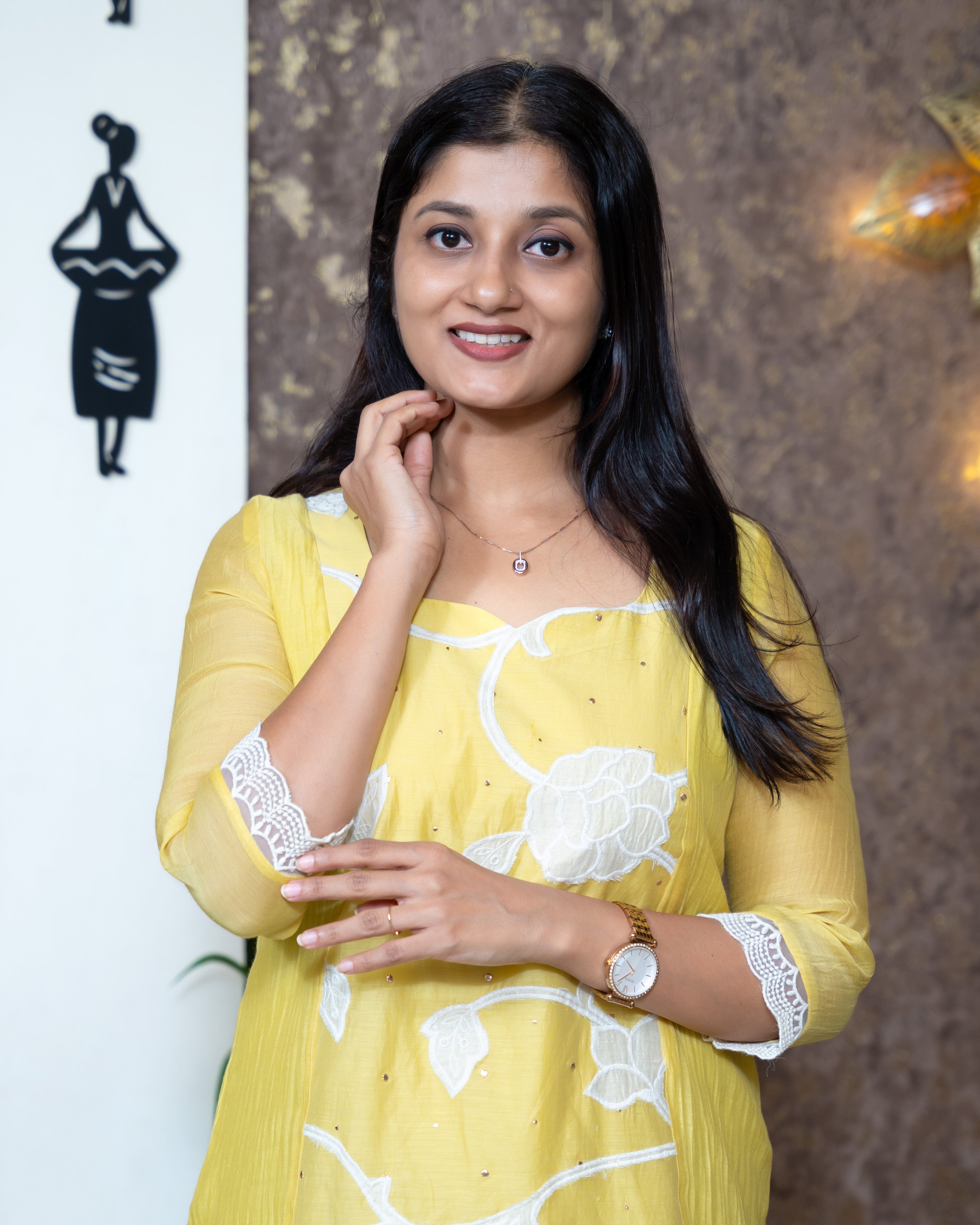 Load image into Gallery viewer, Mul Chanderi Designer Wear(Pre-Order)-1037
