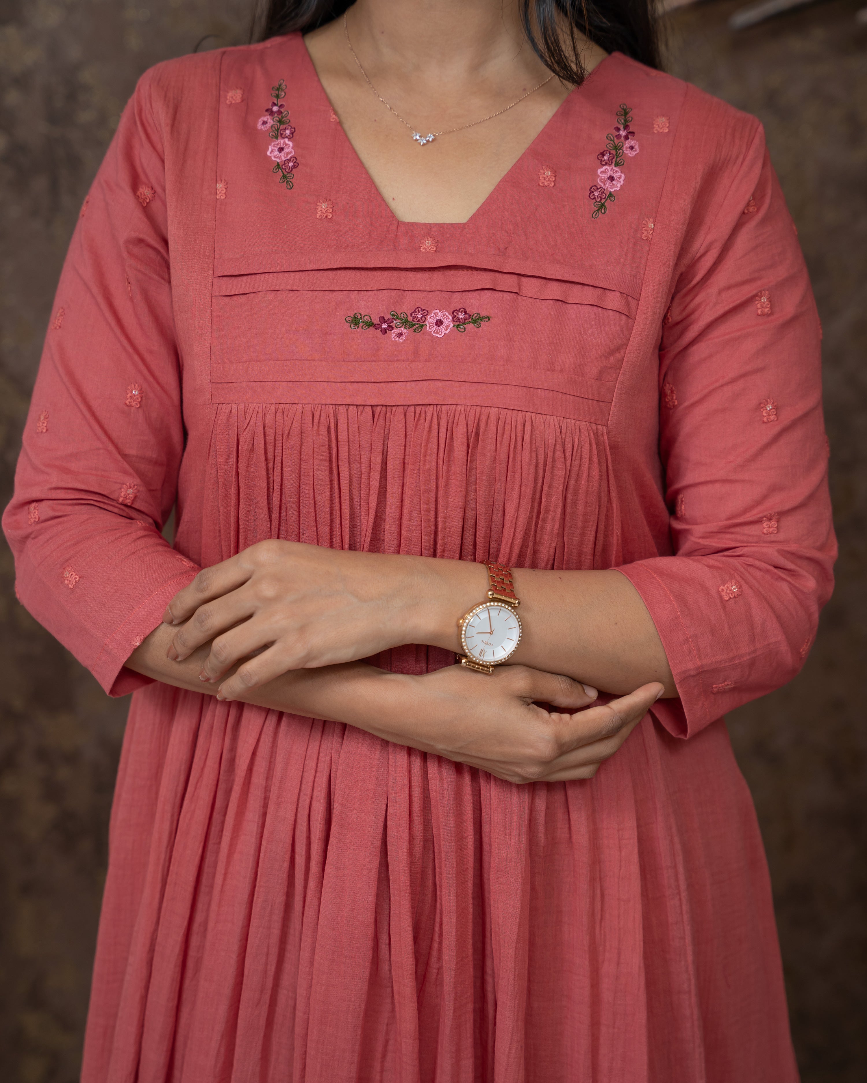 Load image into Gallery viewer, Mul Cotton Designer Kurti(Pre-Order)-4241
