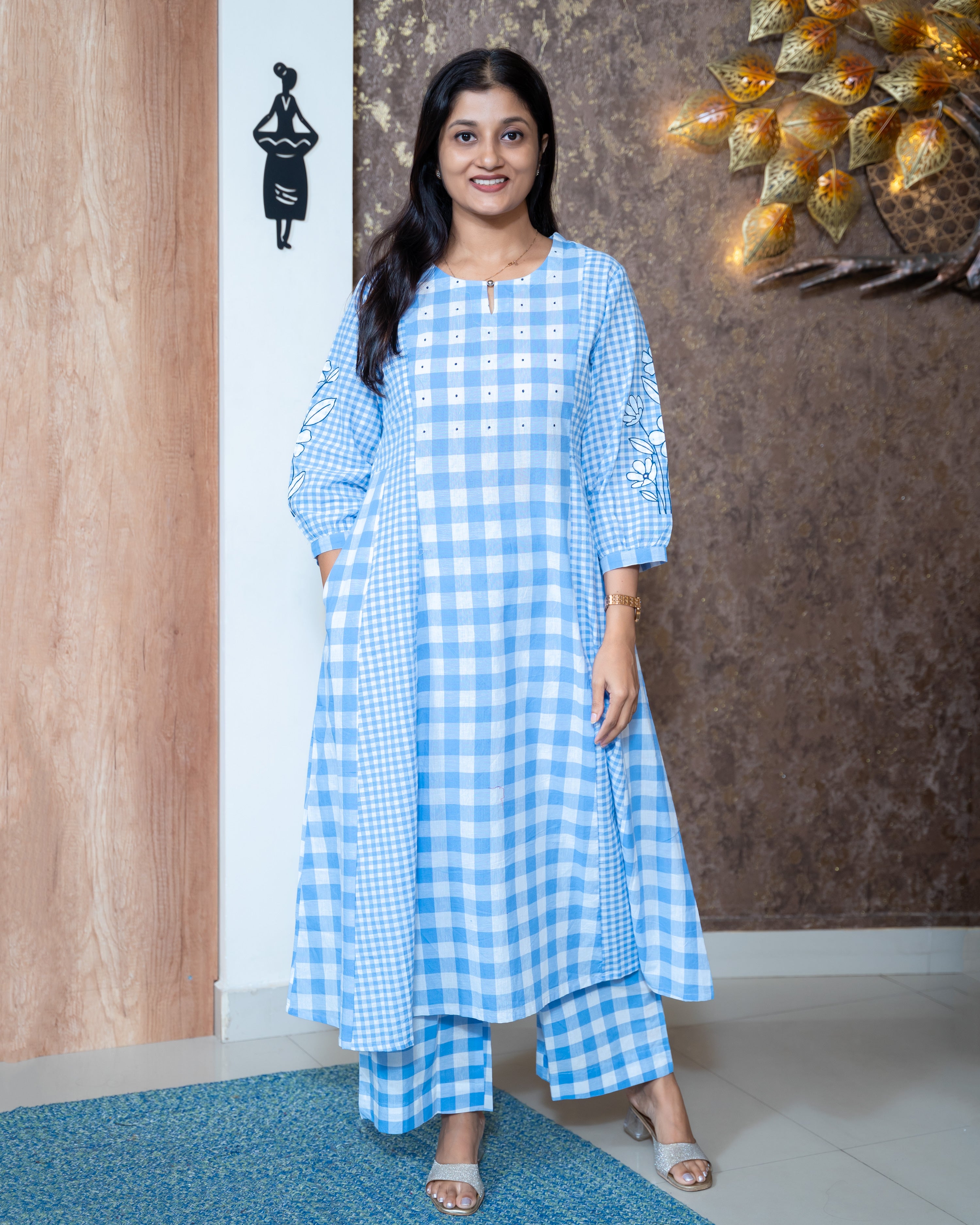 Load image into Gallery viewer, Cotton Co-Ord Set-8385
