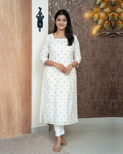 Mul cotton Designer Kurti(Pre-Order)-4251