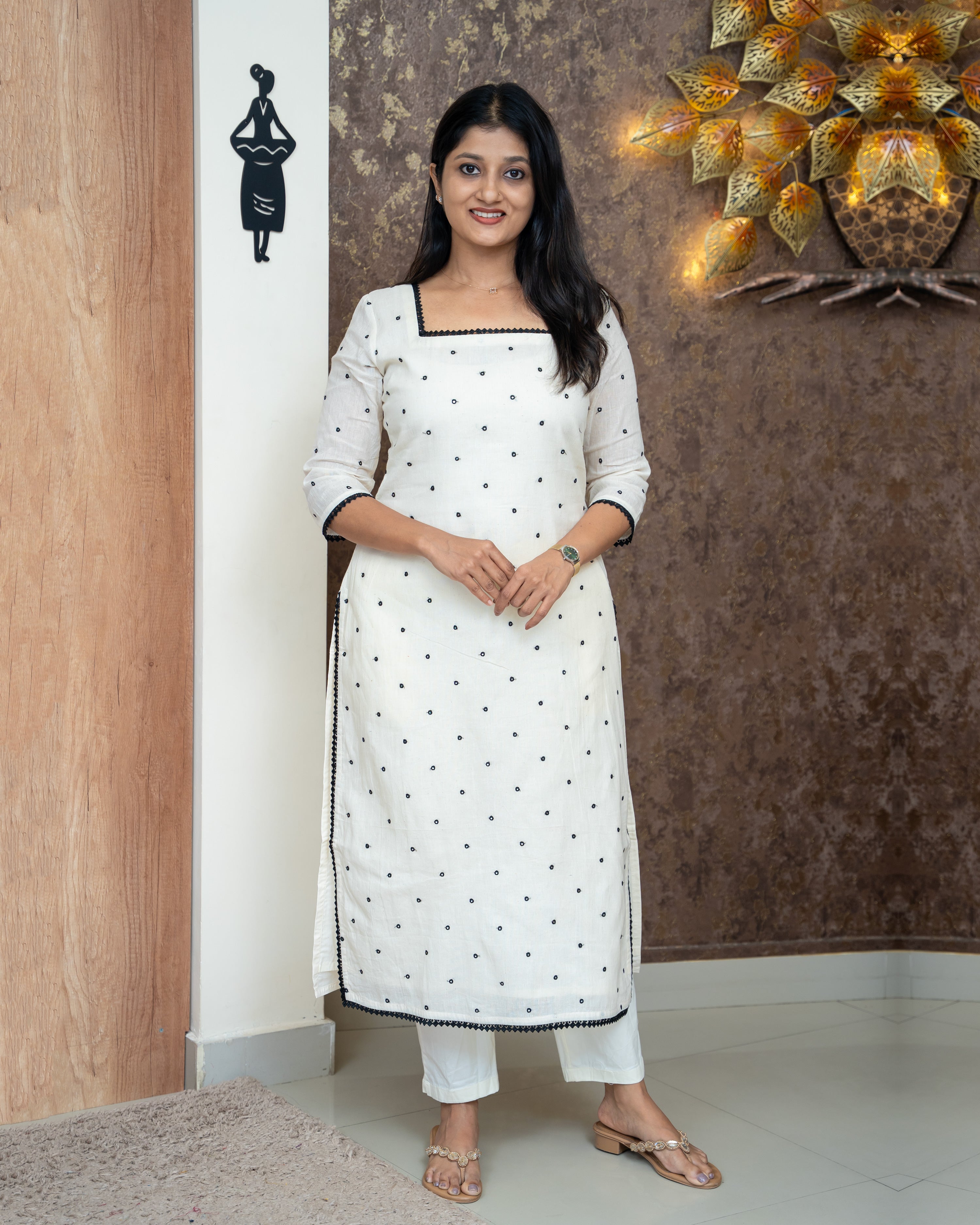Load image into Gallery viewer, Mul Cotton Designer Kurti(Pre-Order)-4252
