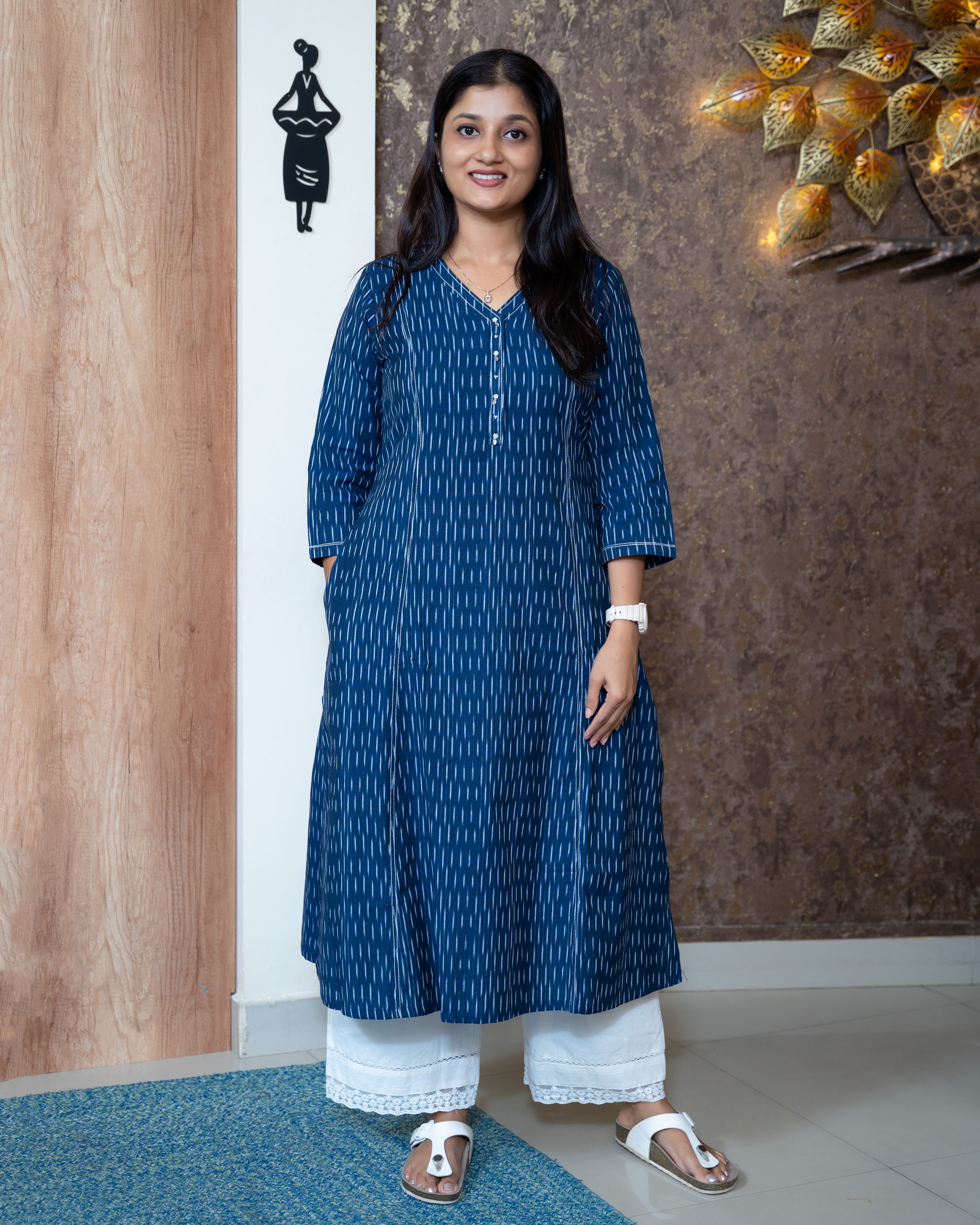 Load image into Gallery viewer, Cotton Kurti-8390
