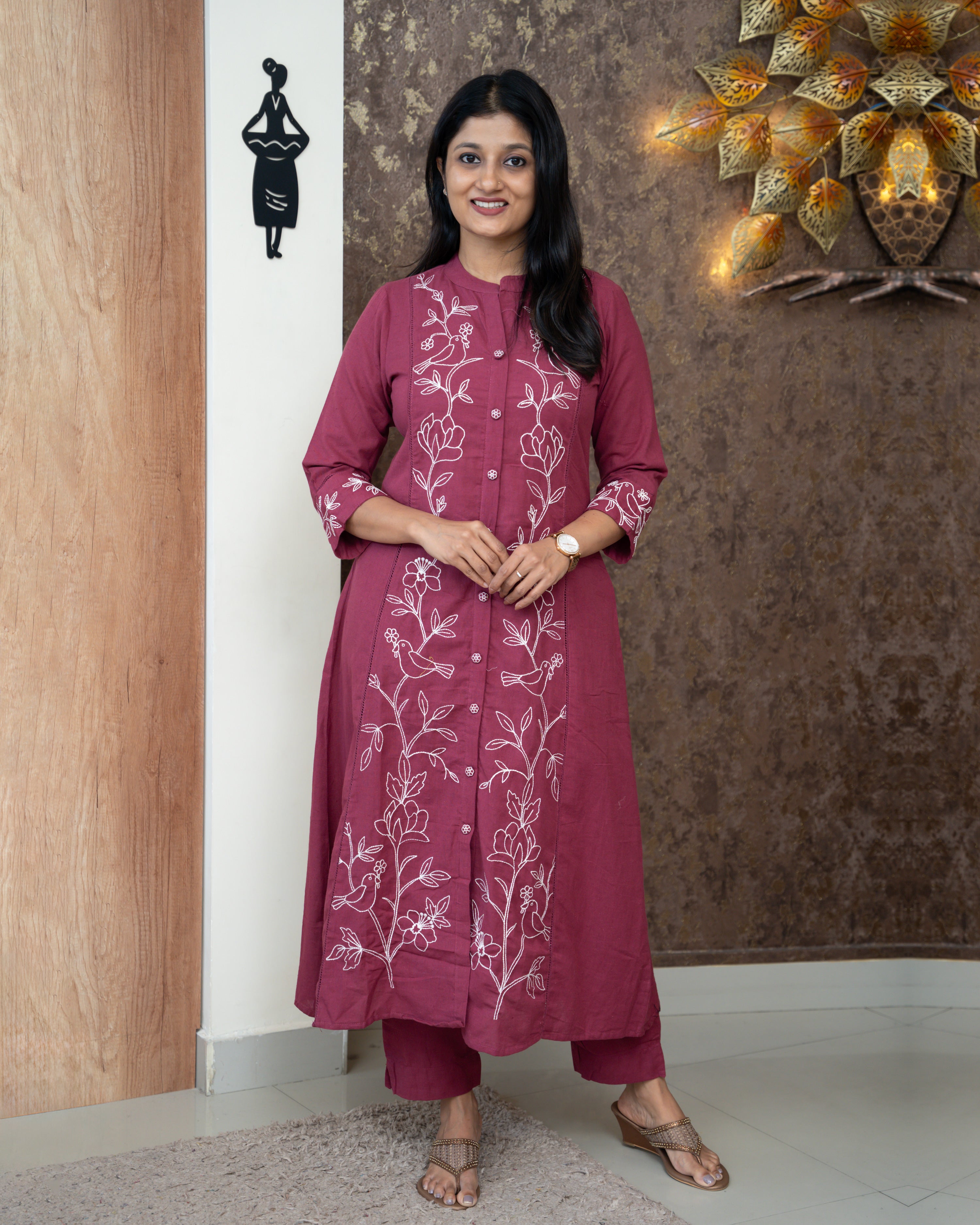 Load image into Gallery viewer, Cotton Co-Ord Set-4274

