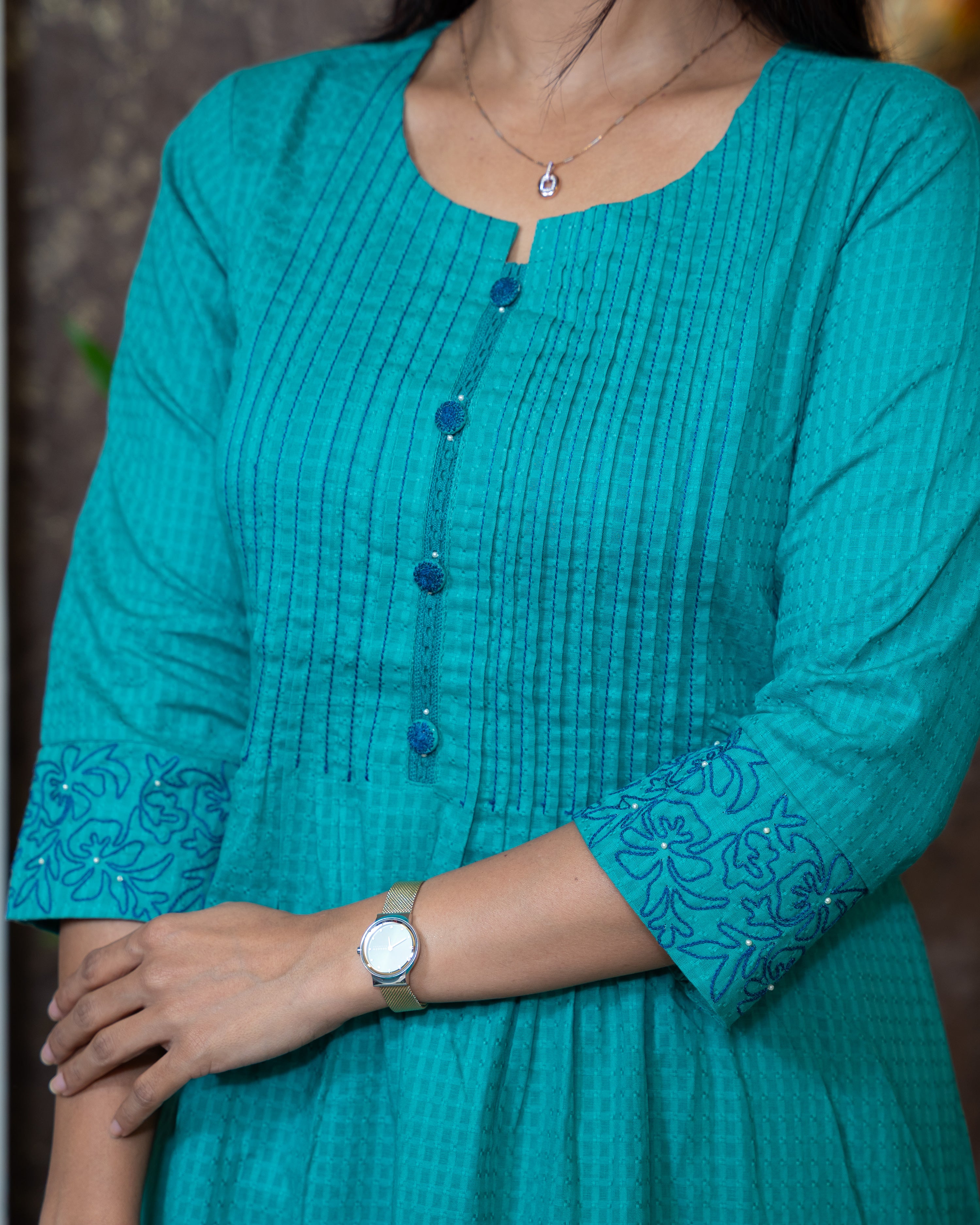Load image into Gallery viewer, Cotton Kurti-8878
