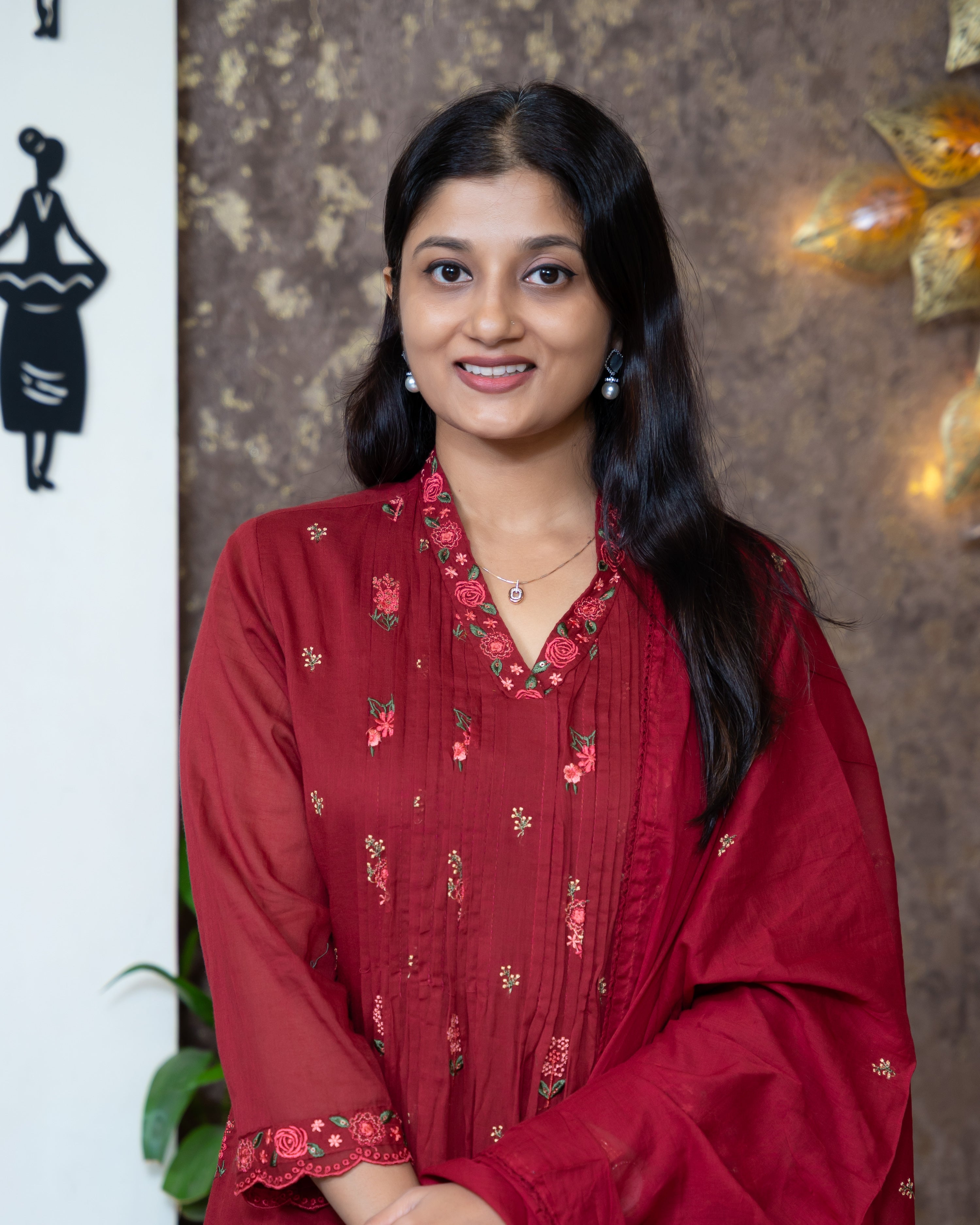 Load image into Gallery viewer, Mul Cotton Suit-8444
