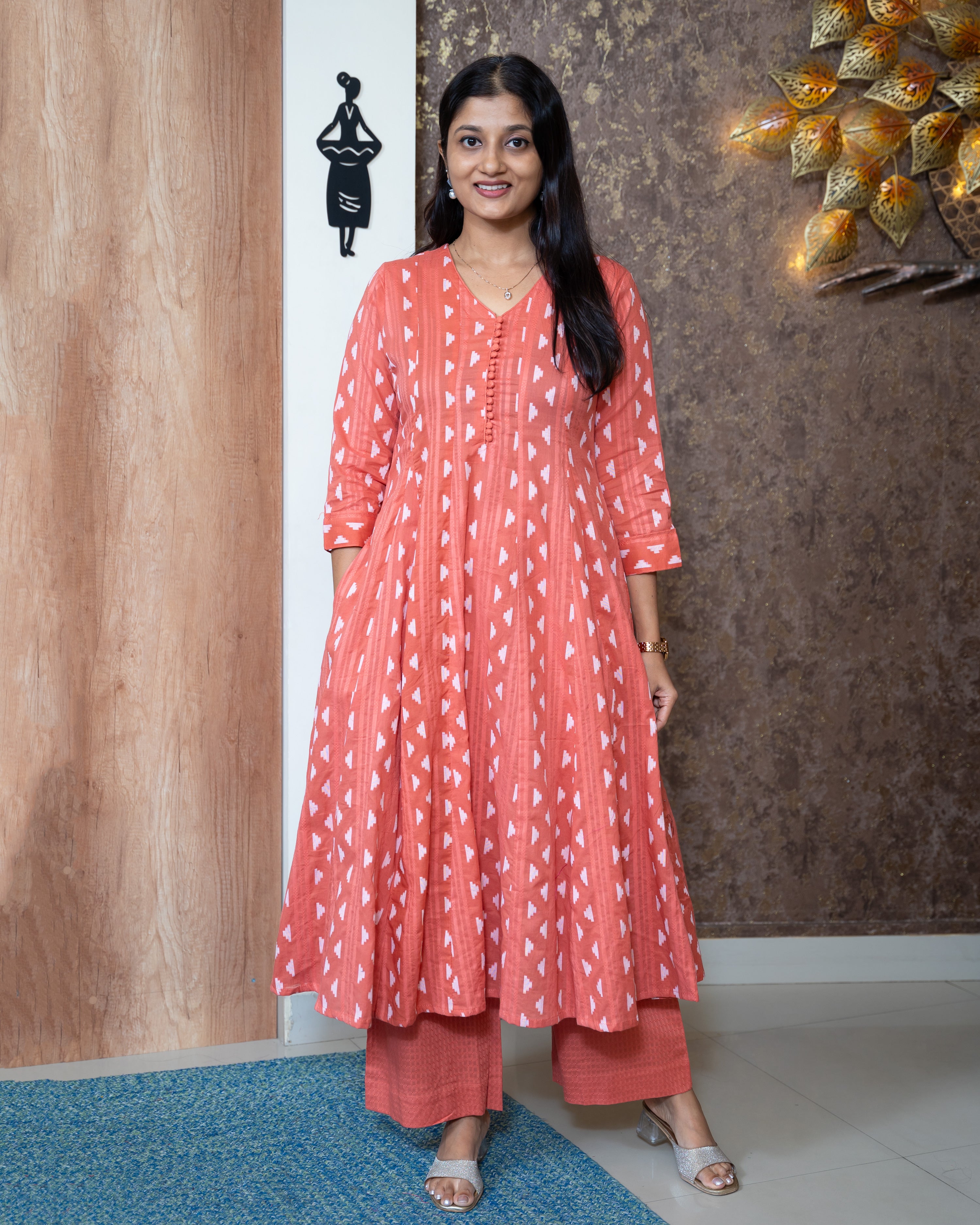Load image into Gallery viewer, Cotton Co-Ord Set-8399
