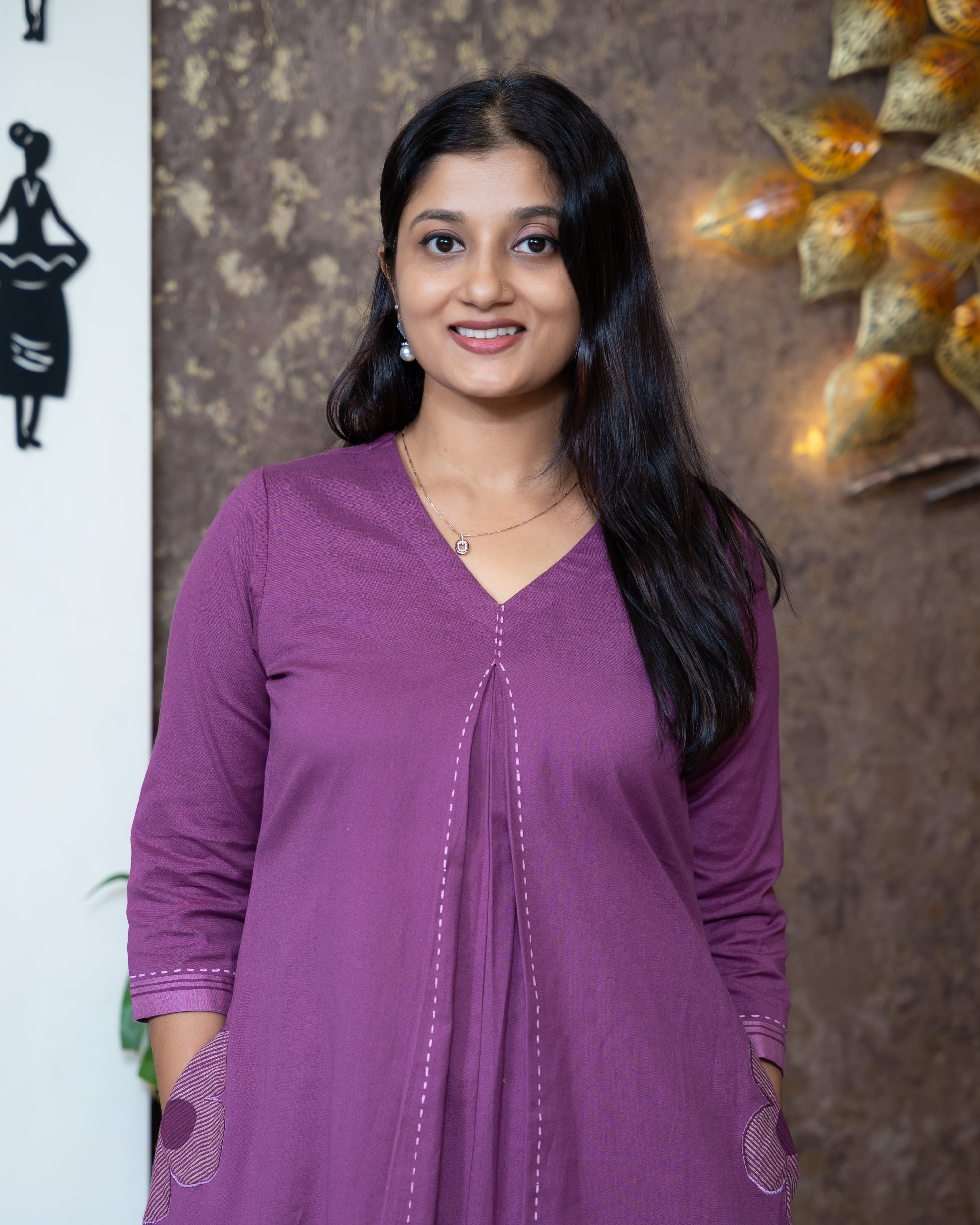 Load image into Gallery viewer, Cotton Kurti-8394
