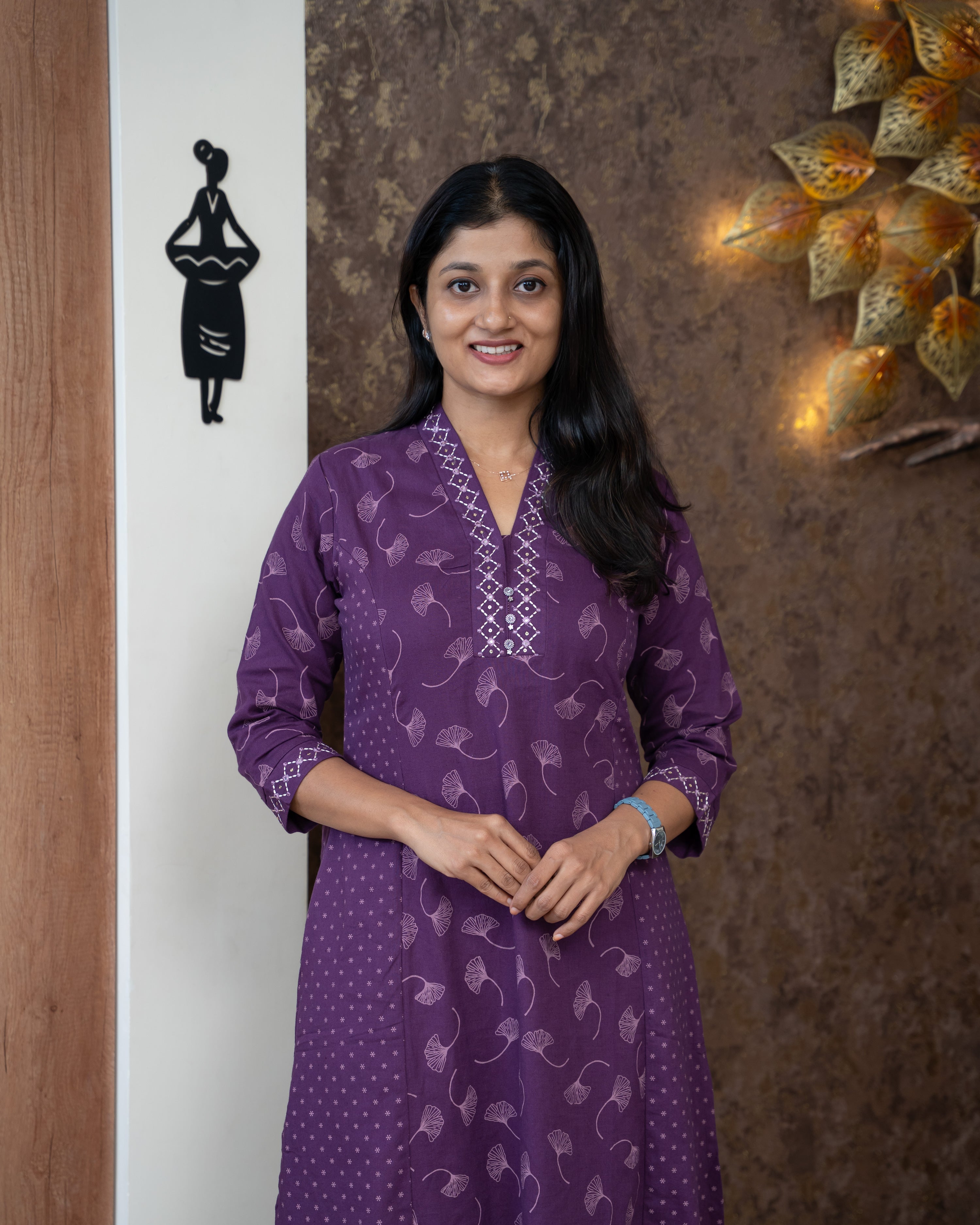 Load image into Gallery viewer, Pure Cotton Kurti-4280
