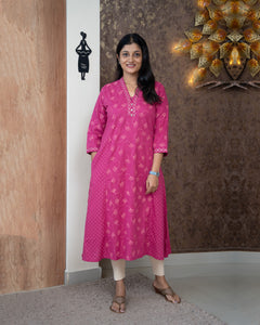 Pure Cotton Kurti-4280