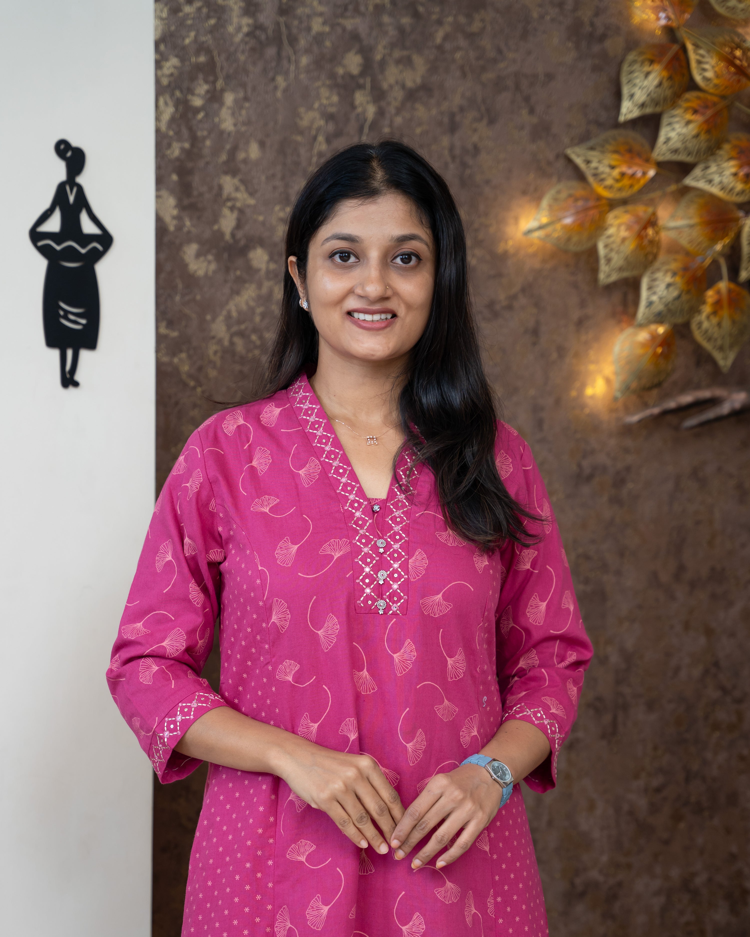 Load image into Gallery viewer, Pure Cotton Kurti-4280
