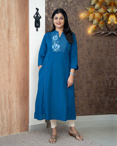 Pure Cotton Kurti-4279