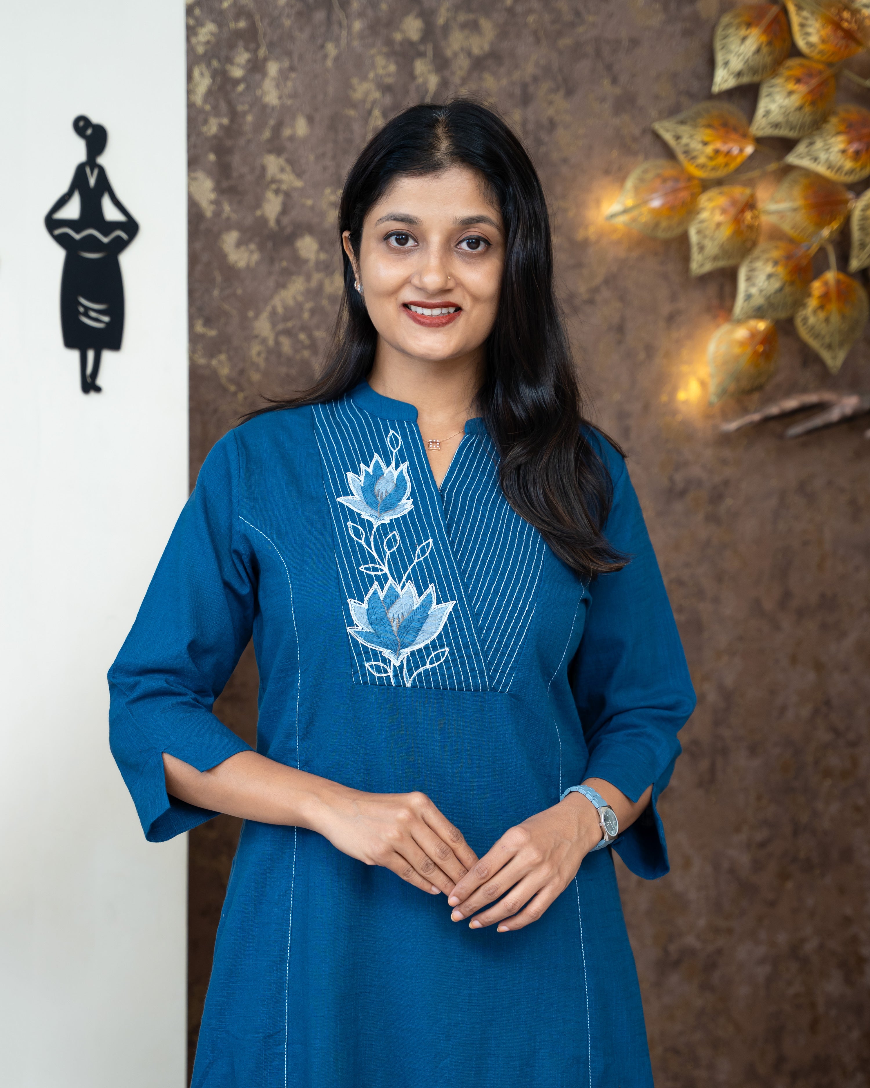 Load image into Gallery viewer, Pure Cotton Kurti-4279
