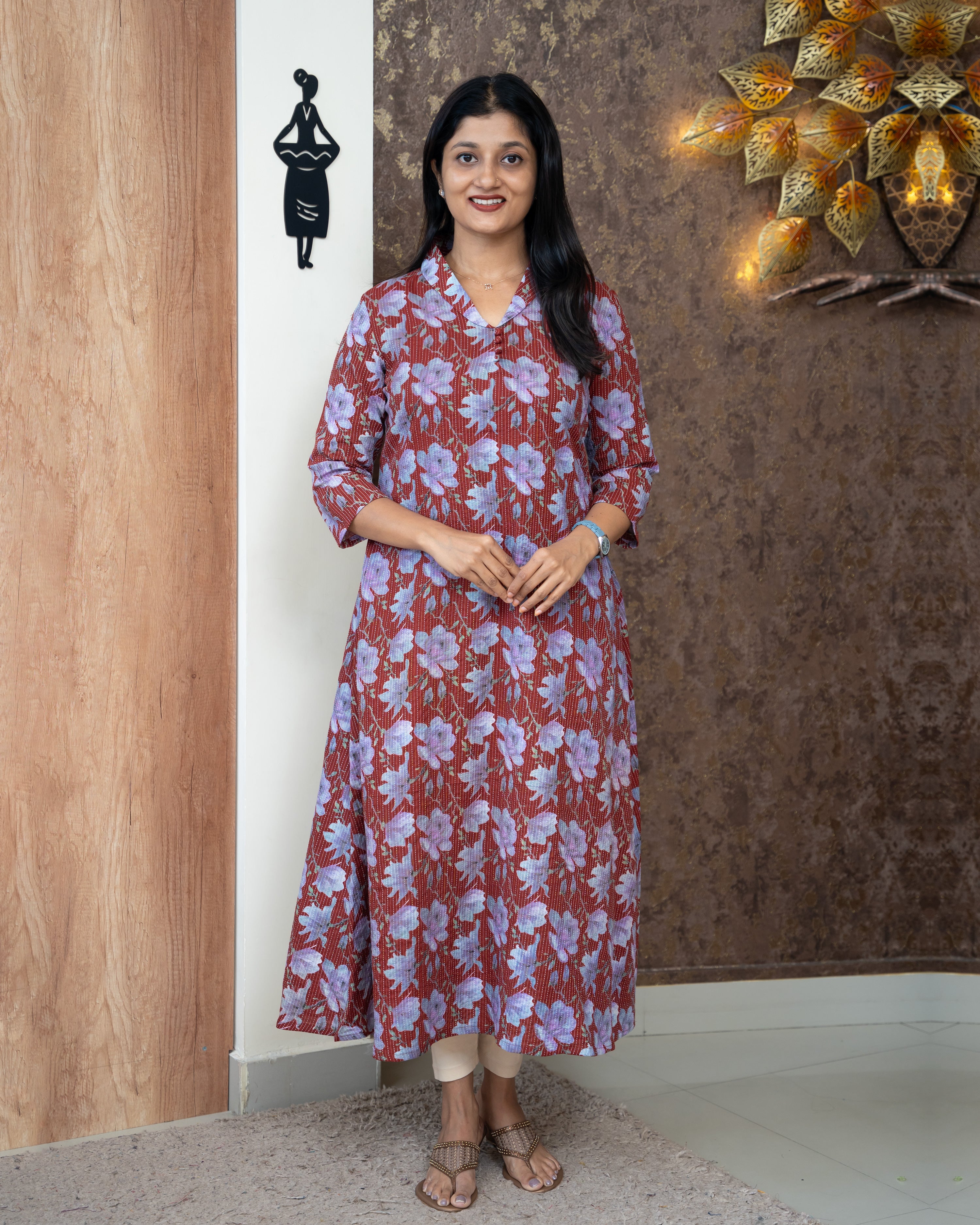 Load image into Gallery viewer, Pure Cotton Designer Kurti(Pre-Order)-4284
