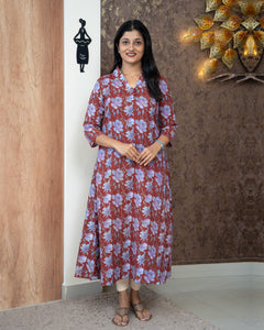 Pure Cotton Designer Kurti(Pre-Order)-4284