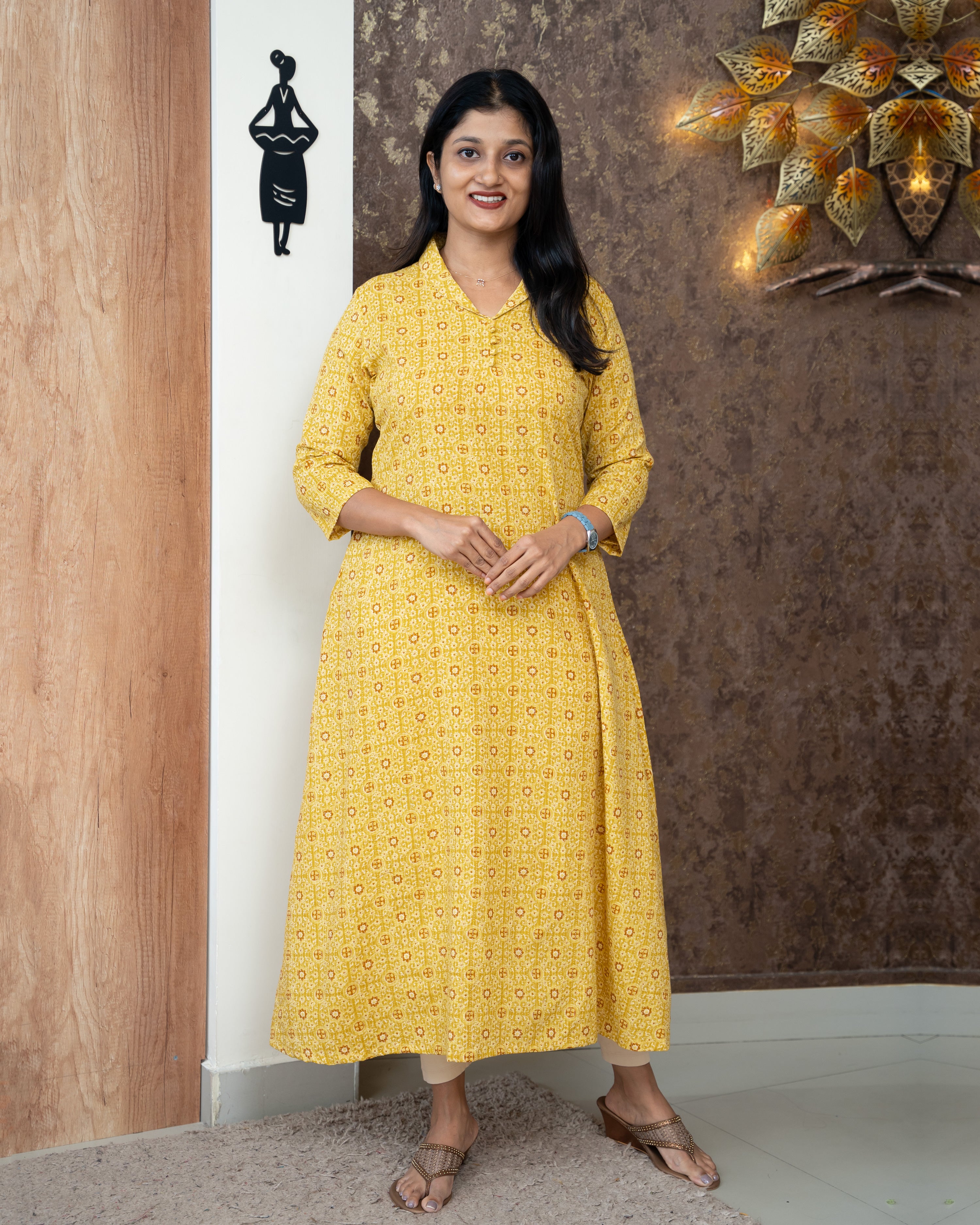 Load image into Gallery viewer, Pure Cotton Designer Kurti(Pre-Order)-4284

