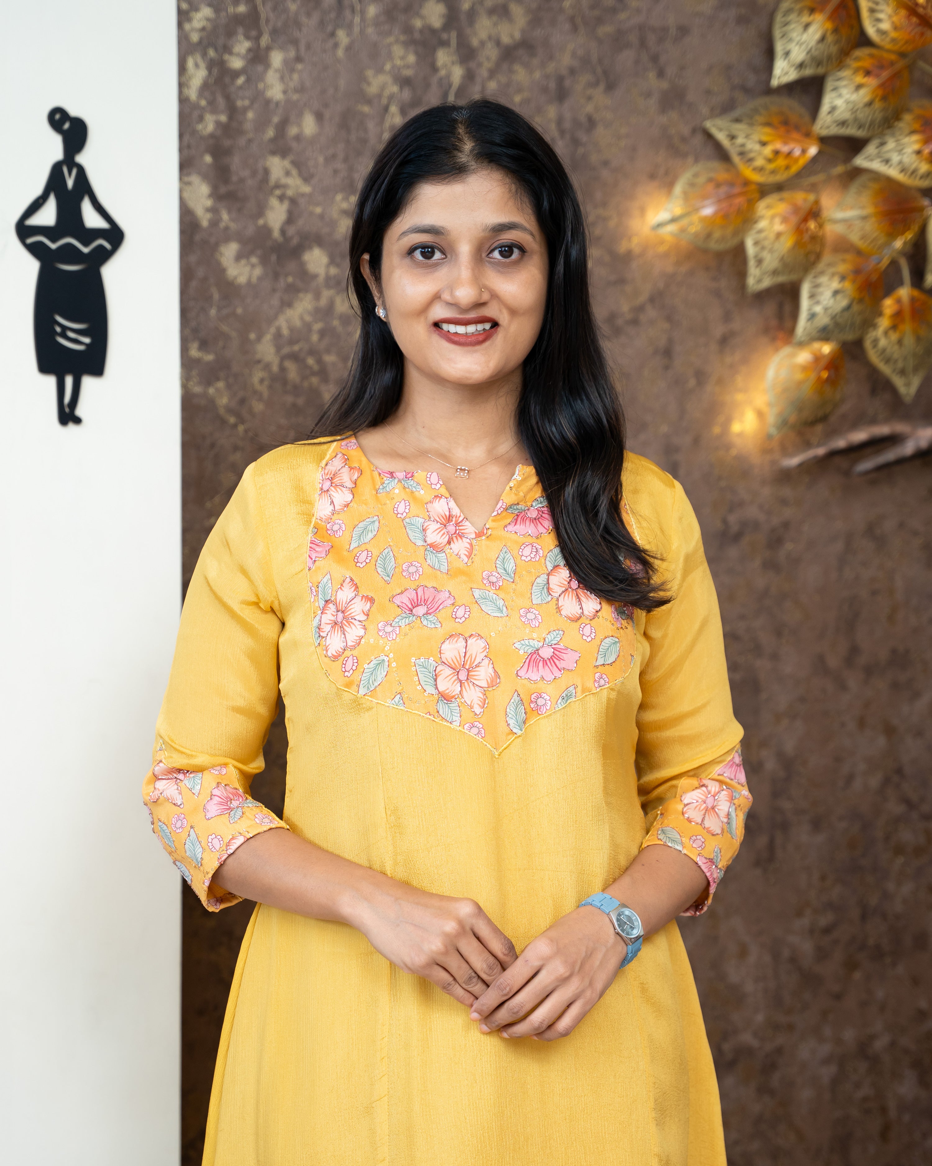 Load image into Gallery viewer, Chinnon Chiffon Designer Kurti(Pre-Order)-4301
