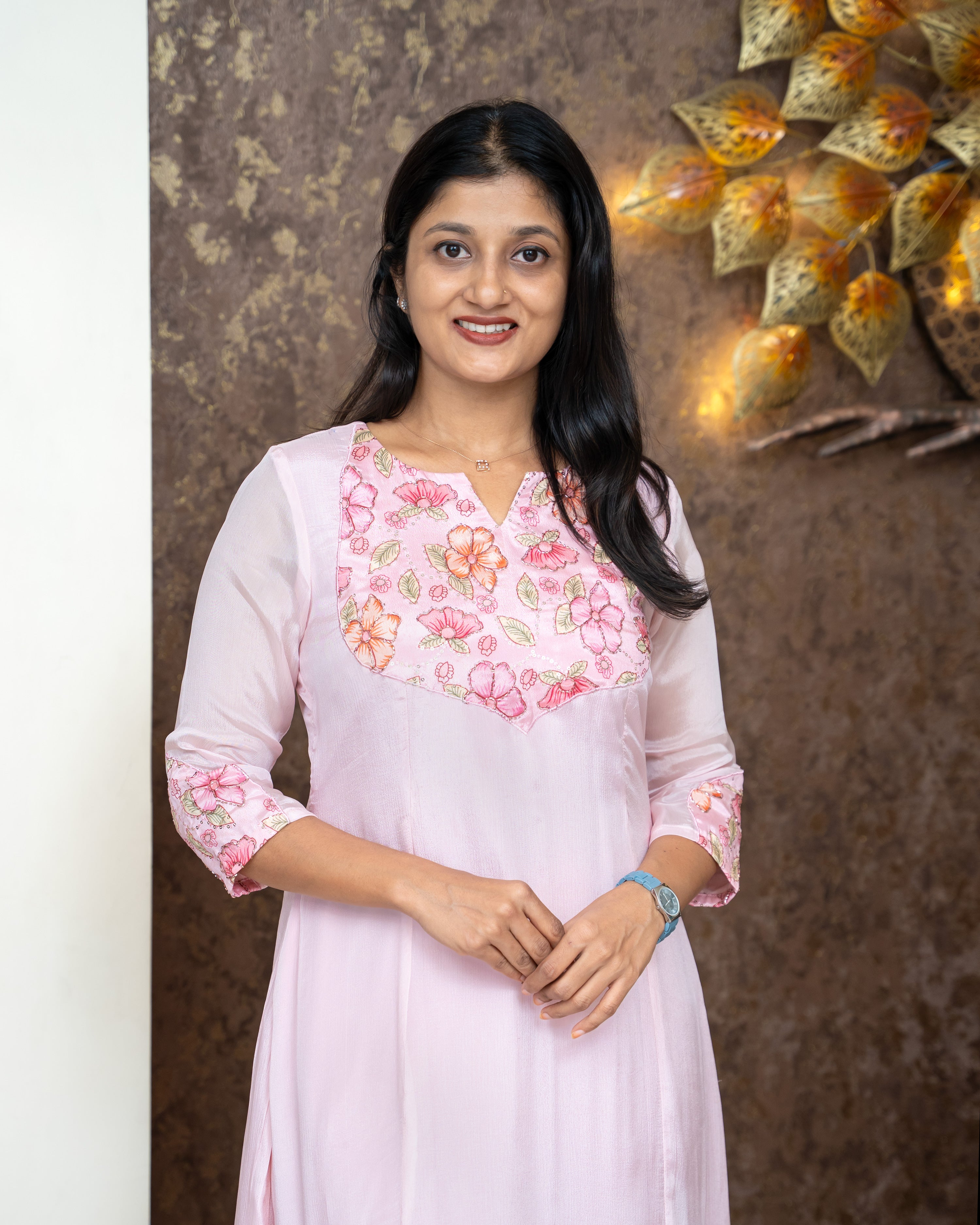 Load image into Gallery viewer, Chinnon Chiffon Designer Kurti(Pre-Order)-4301
