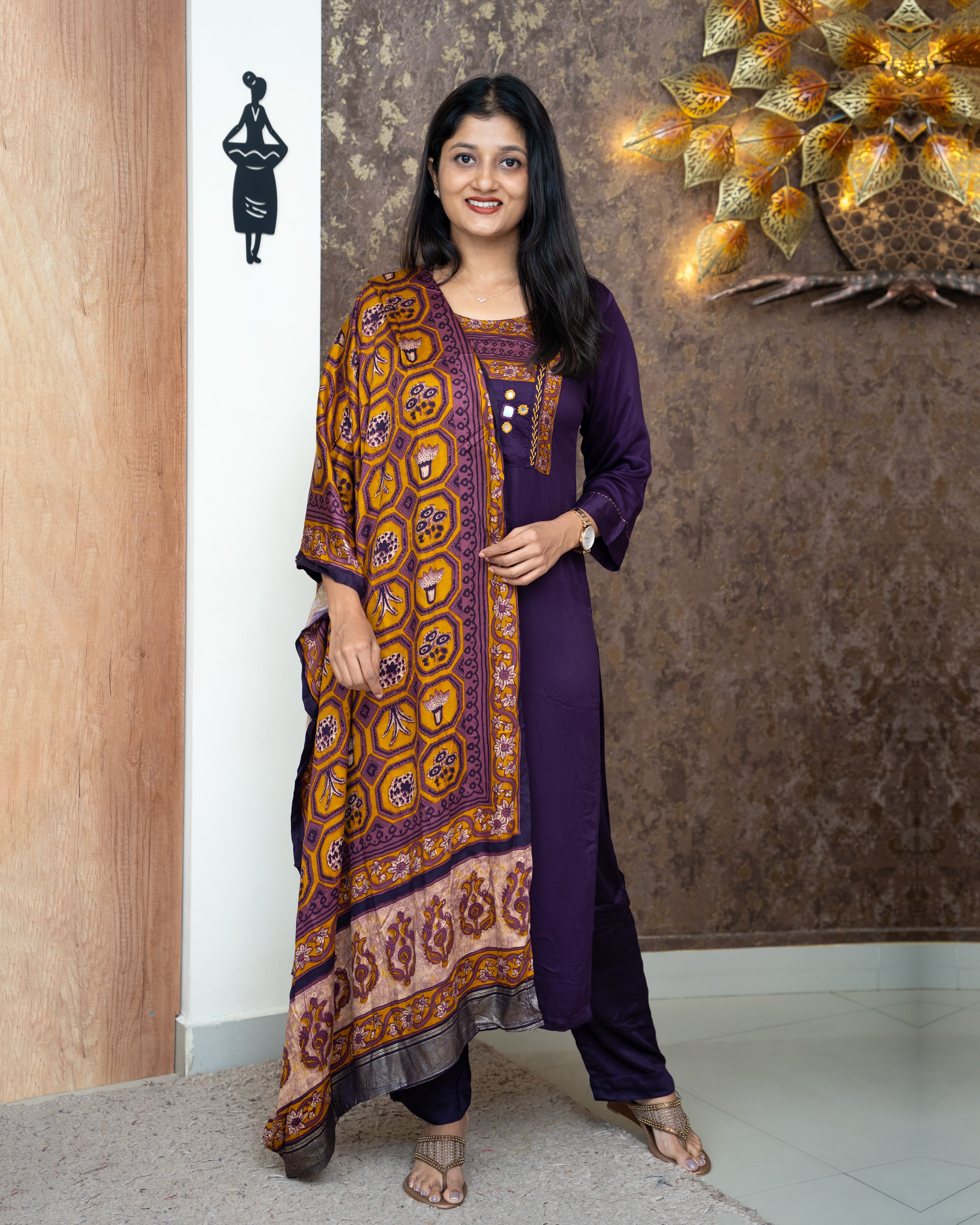 Load image into Gallery viewer, Modal Cotton Suit-4308

