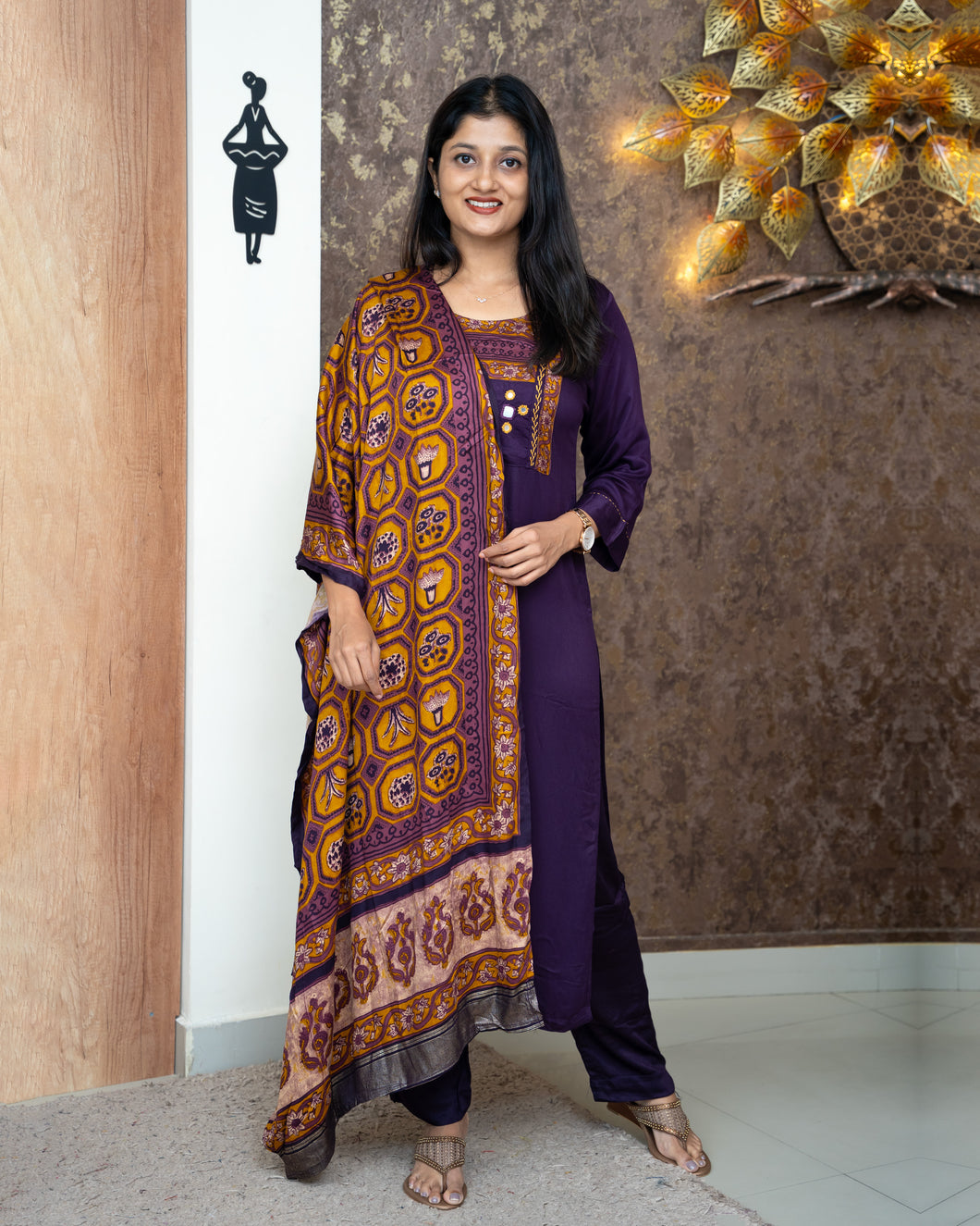 Modal Cotton Suit-4308