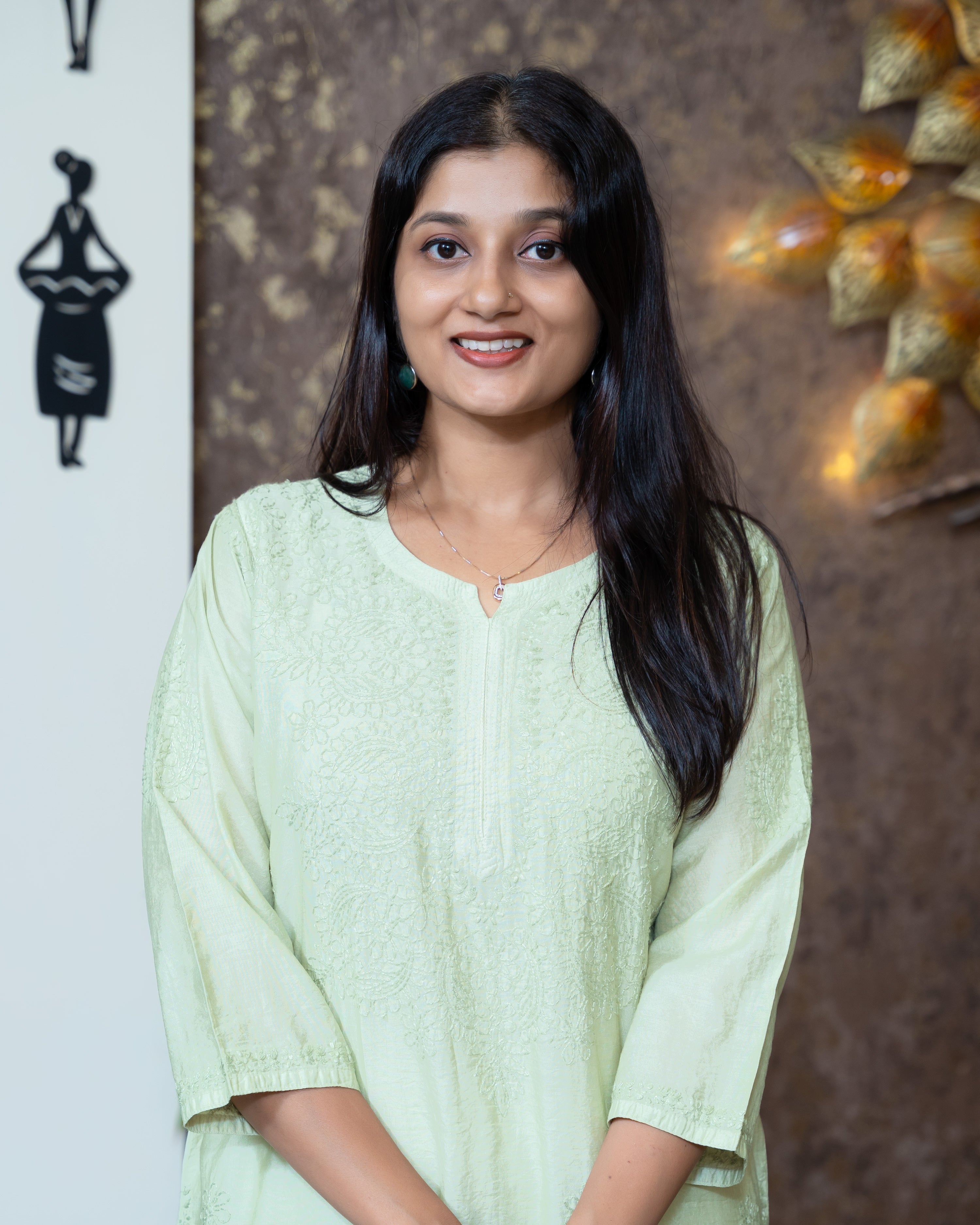 Load image into Gallery viewer, Semi Silk Co-Ord Set-8446
