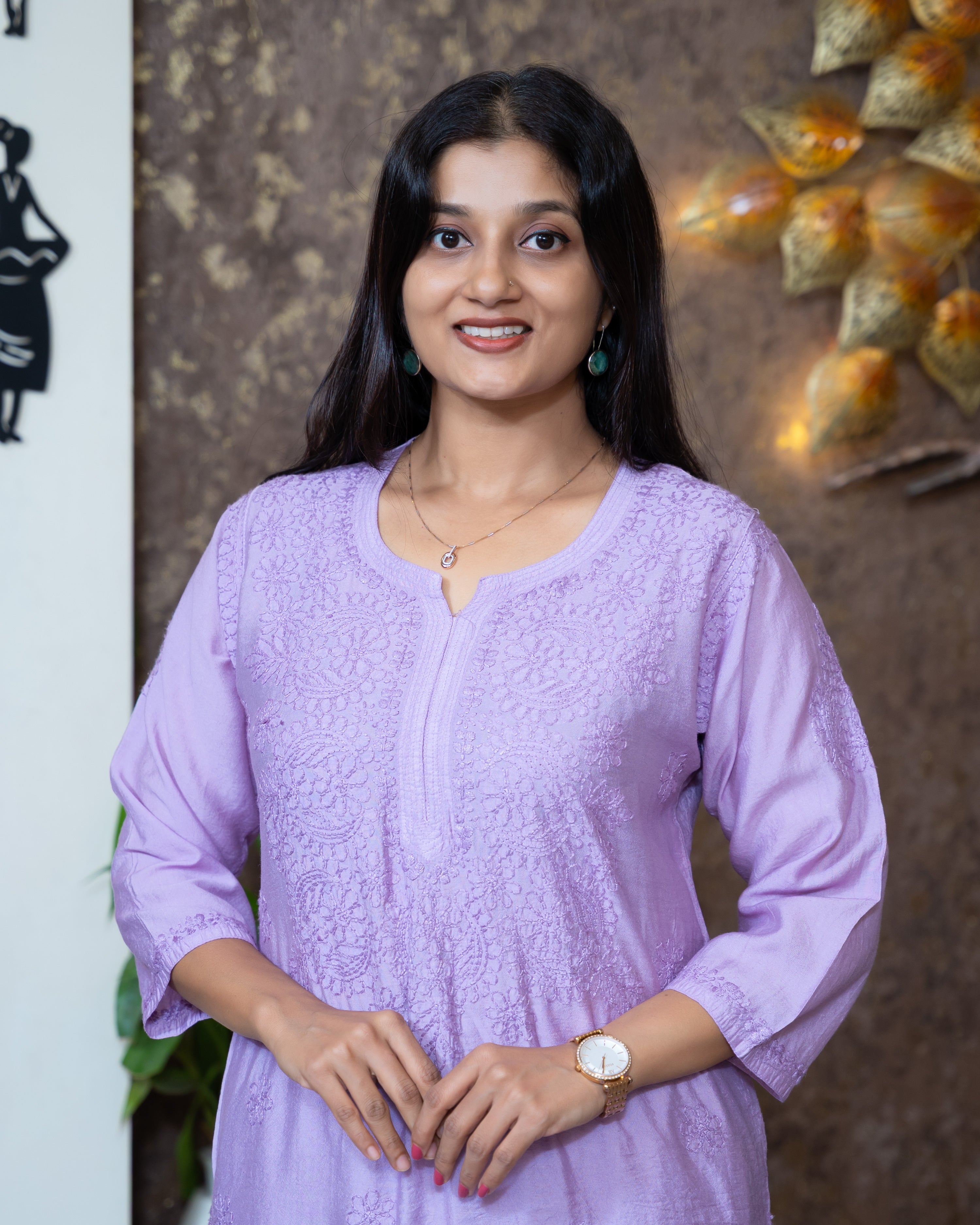 Load image into Gallery viewer, Semi Silk Co-Ord Set-8446
