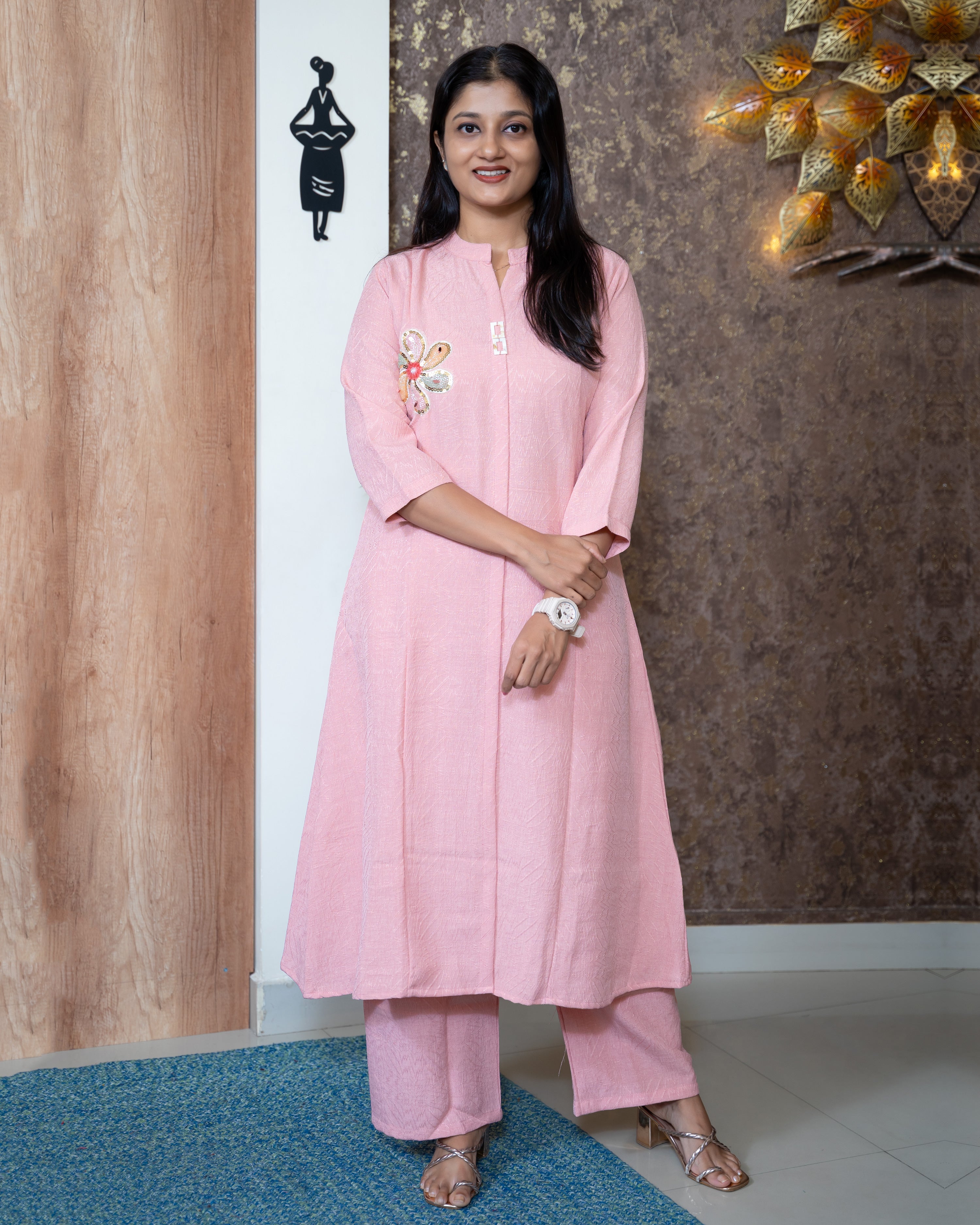 Load image into Gallery viewer, Imported Rayon Co-Ord Set-8447
