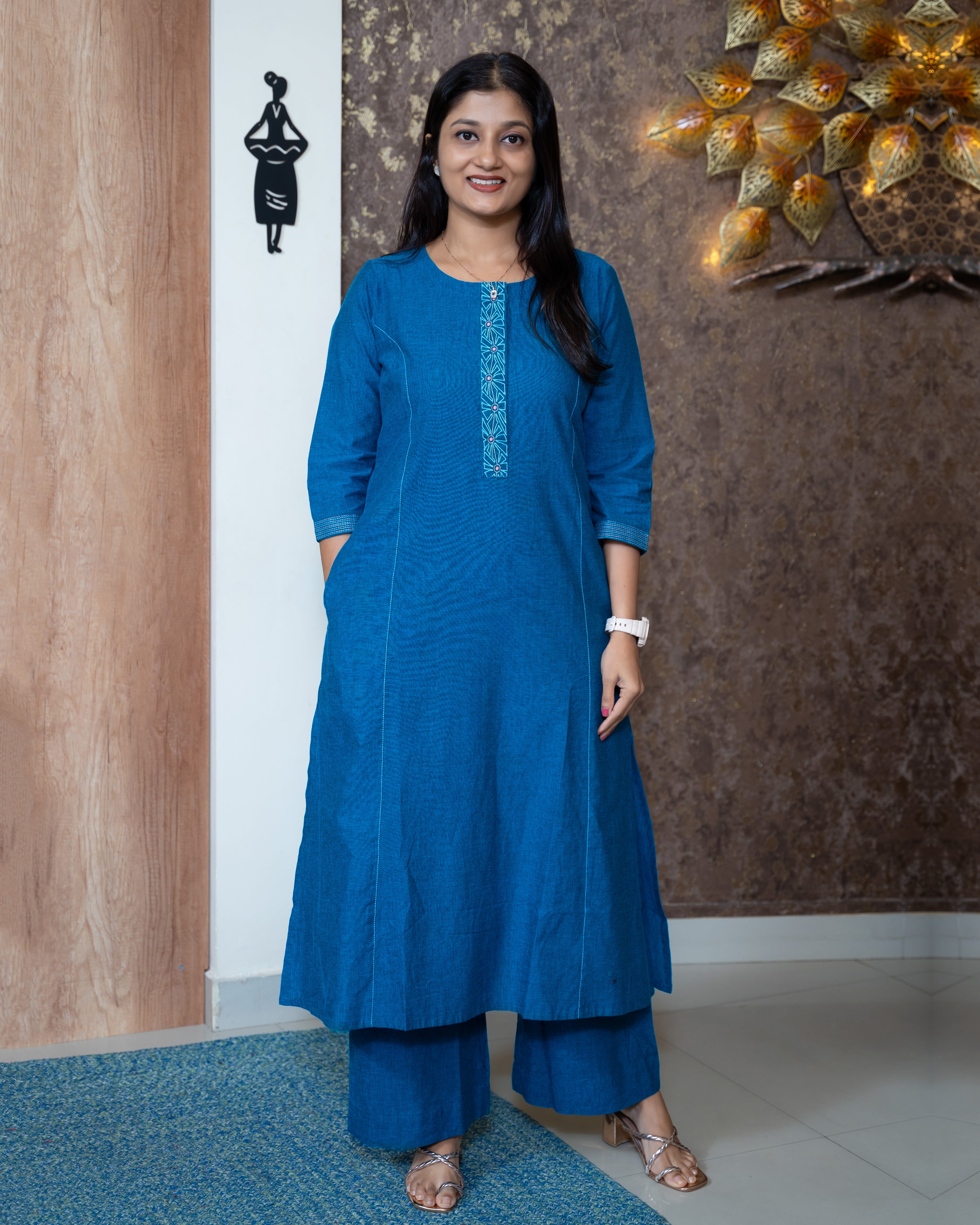 Load image into Gallery viewer, Cotton Co-Ord Set-8469
