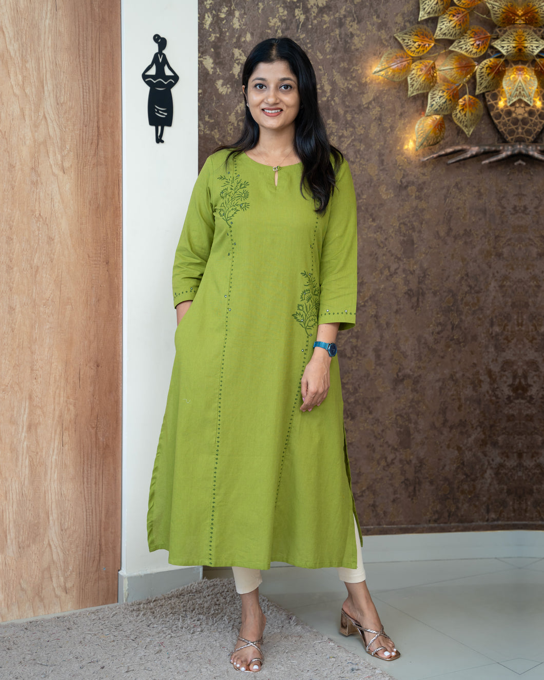Pure Cotton Kurti-4336