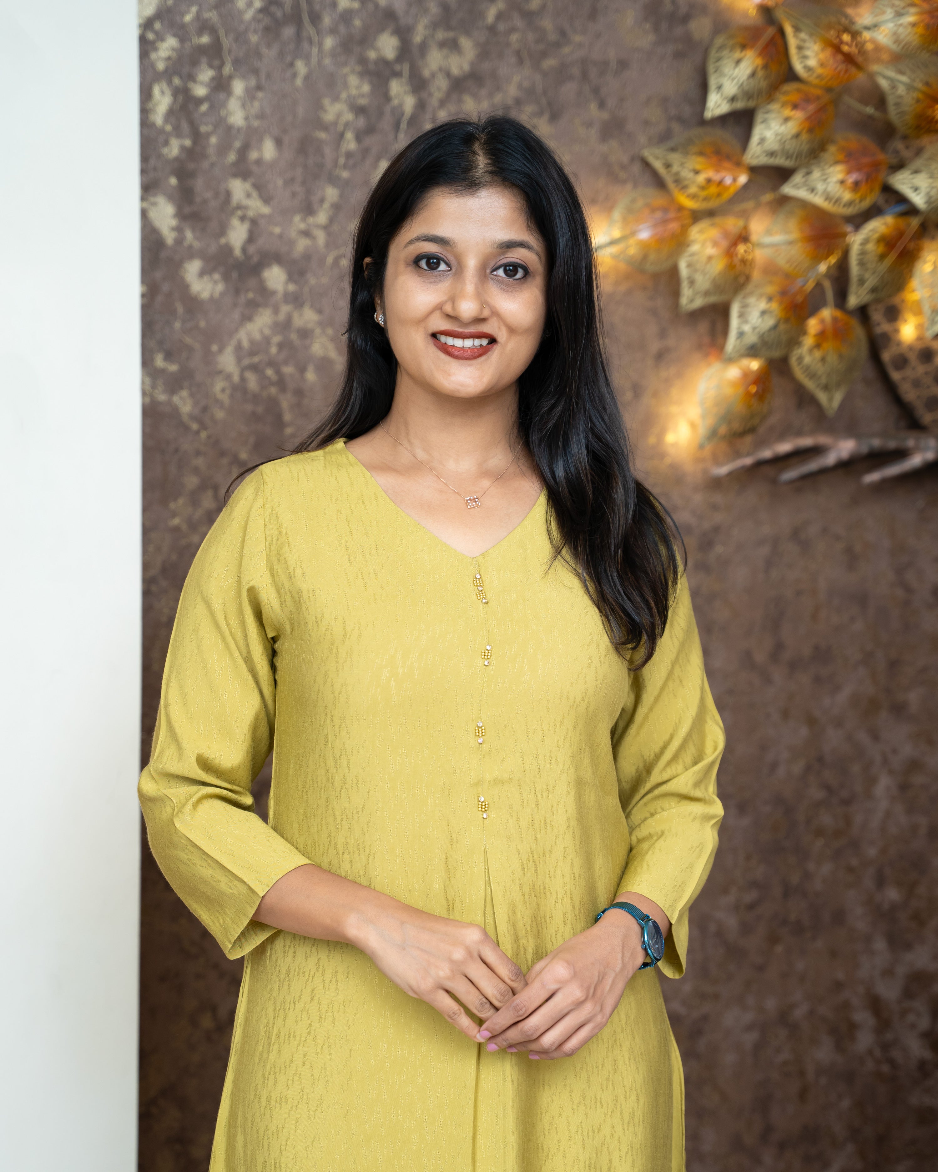 Load image into Gallery viewer, Semi Silk Kurti-4364
