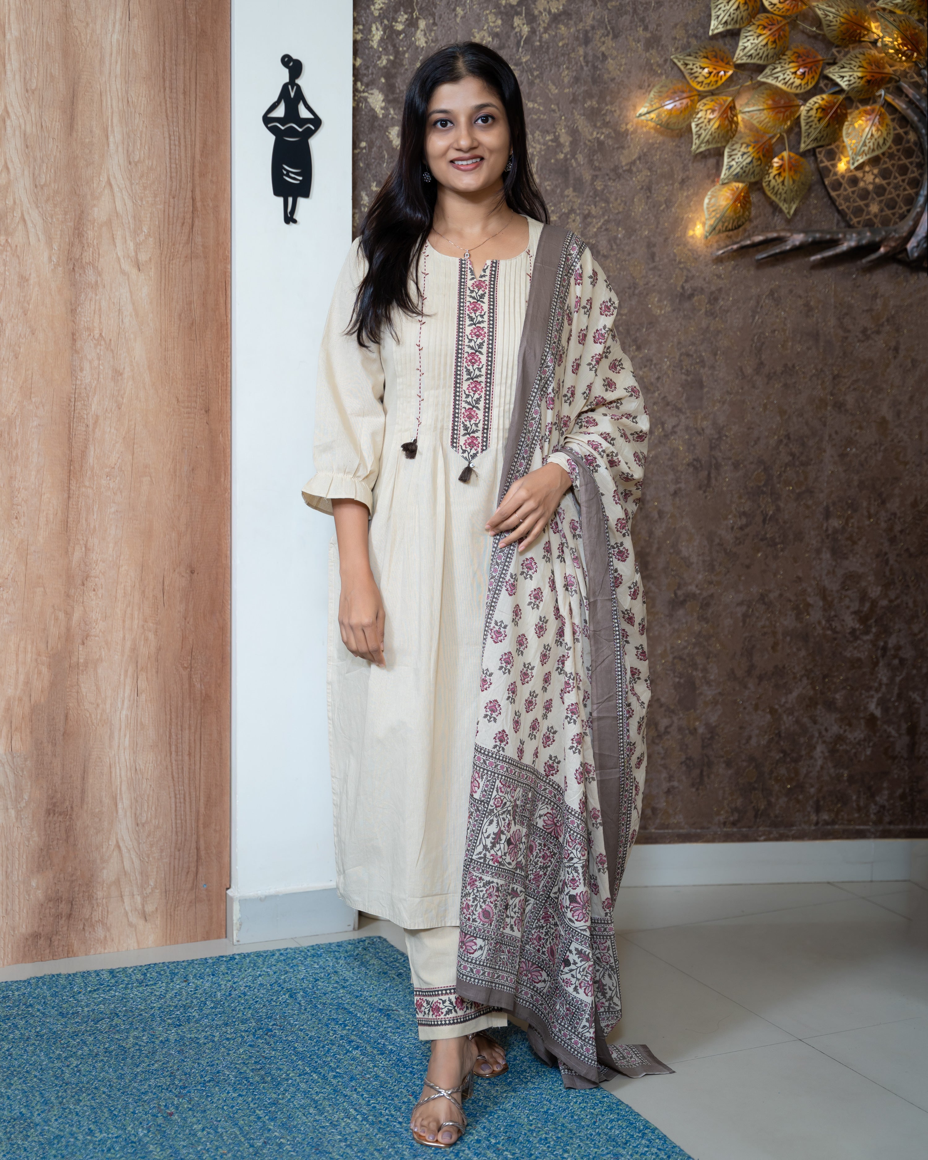 Load image into Gallery viewer, Cotton suit-
